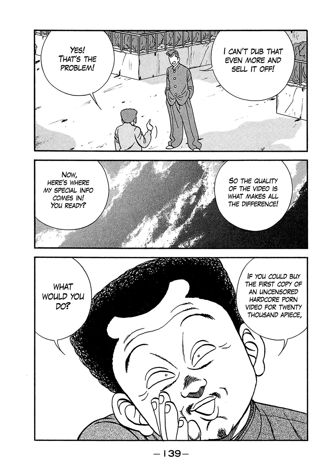 Be-Bop-Highschool Chapter 182 page 39 - Chapter 182: The Get-Rich-Quick Sand Trap