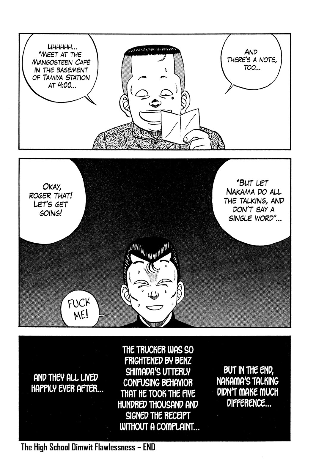 Be-Bop-Highschool Chapter 183 page 54 - Chapter 183: The High School Dimwit Flawlessness