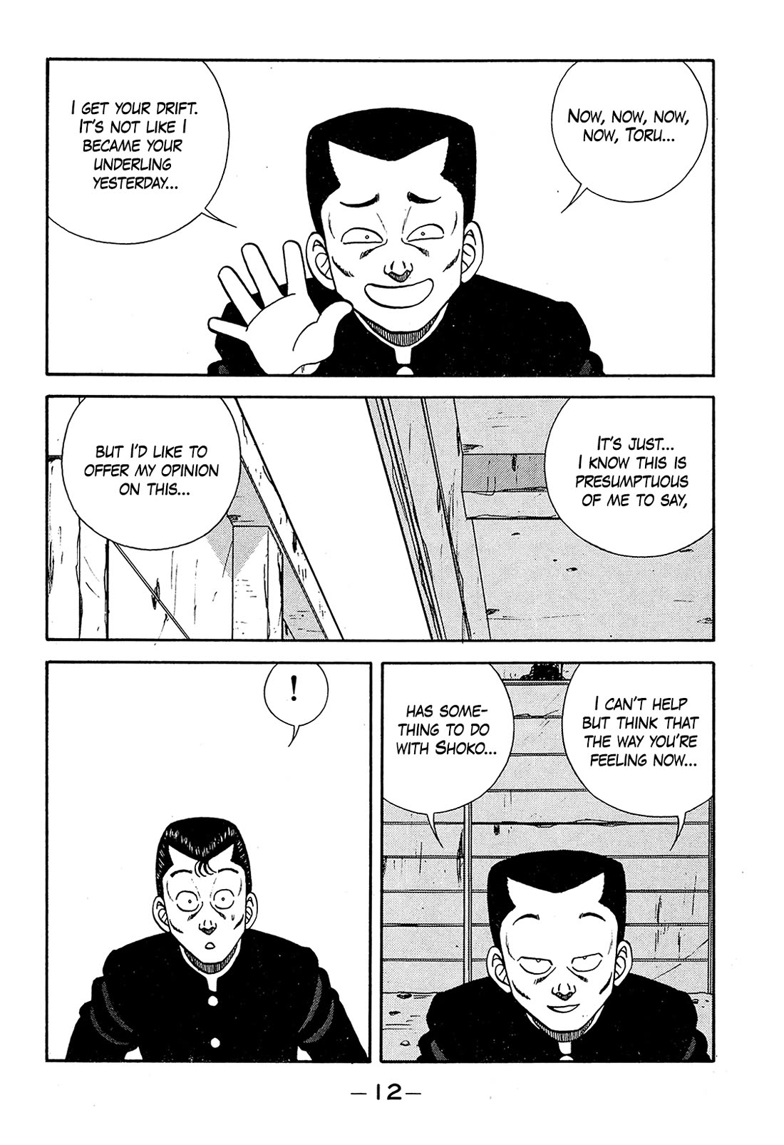 Be-Bop-Highschool Chapter 184 page 11 - Chapter 184: The Grieving Bastard's Good Counsel