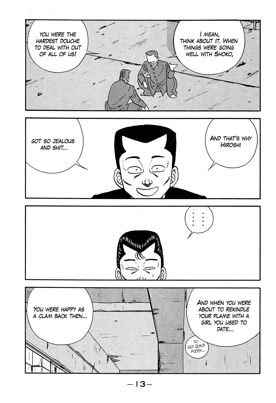 Be-Bop-Highschool Chapter 184 page 12 - Chapter 184: The Grieving Bastard's Good Counsel