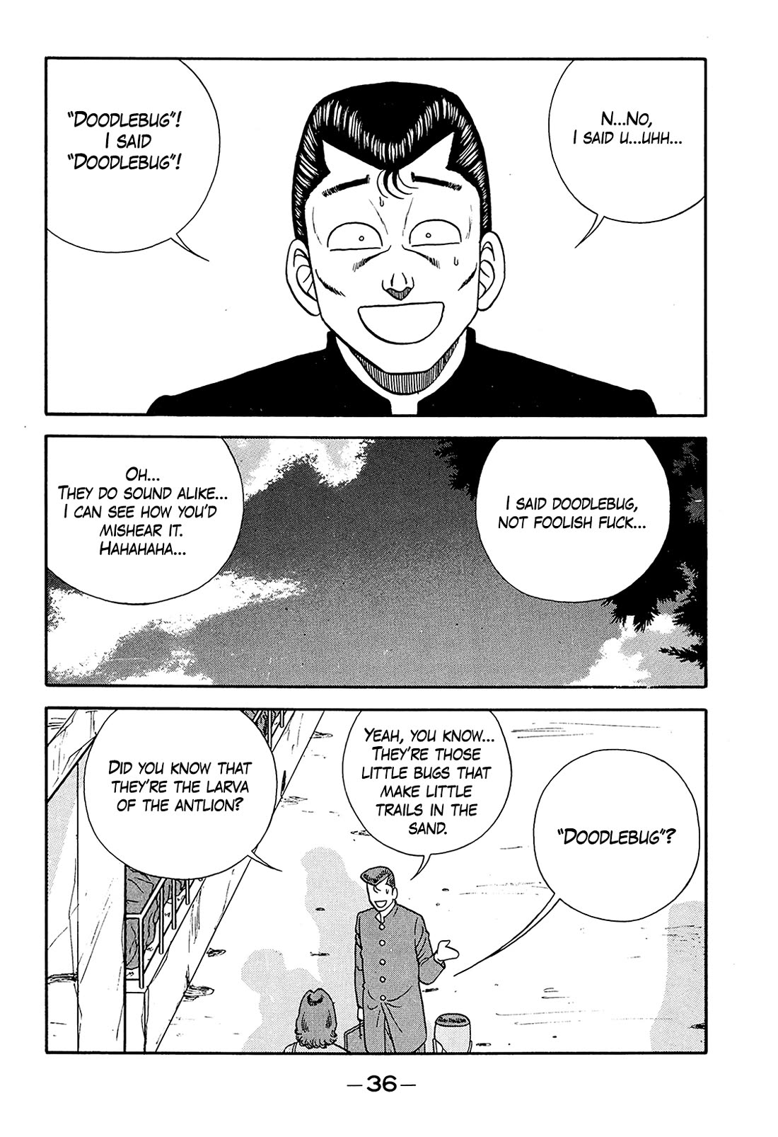 Be-Bop-Highschool Chapter 184 page 35 - Chapter 184: The Grieving Bastard's Good Counsel