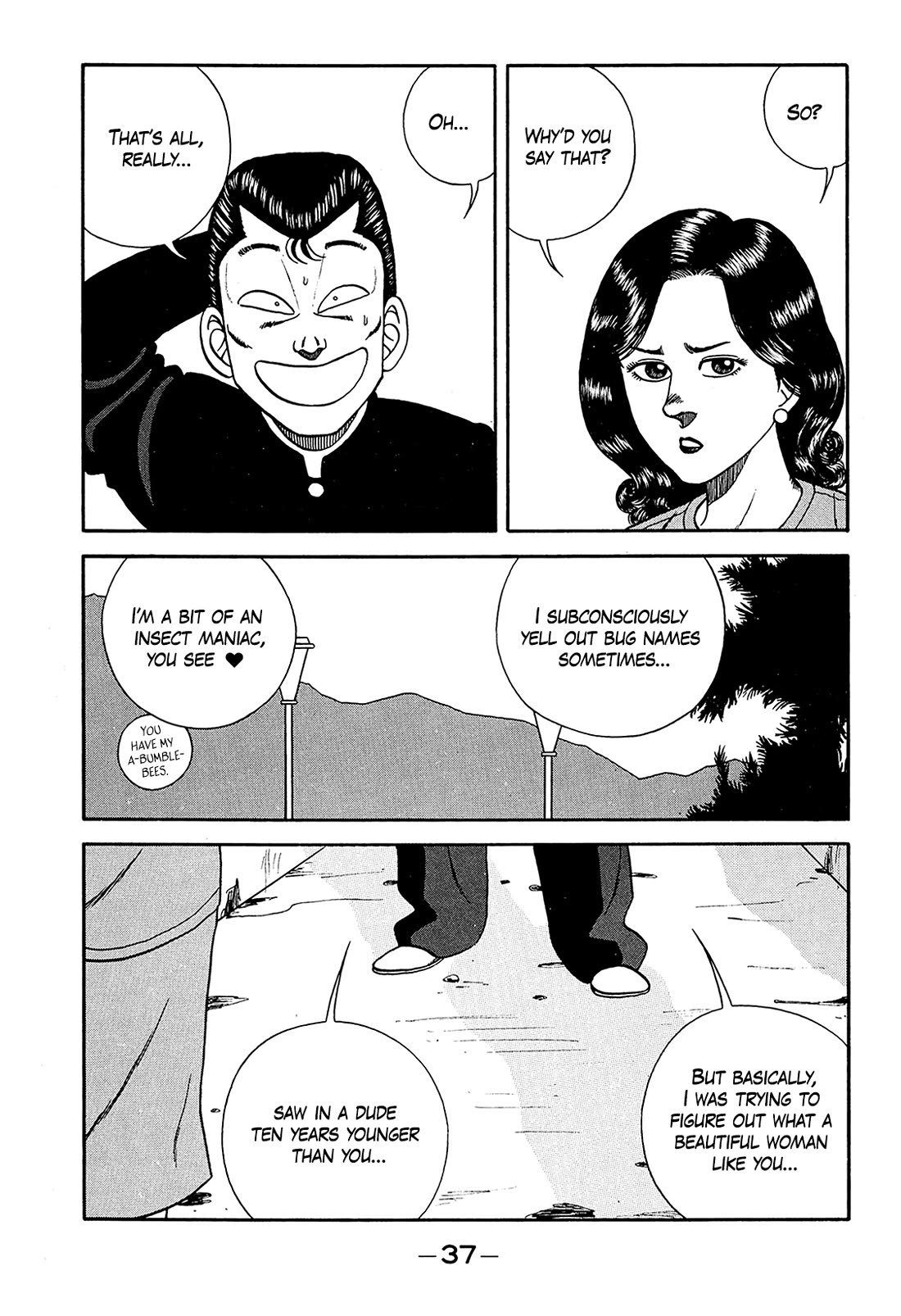 Be-Bop-Highschool Chapter 184 page 36 - Chapter 184: The Grieving Bastard's Good Counsel