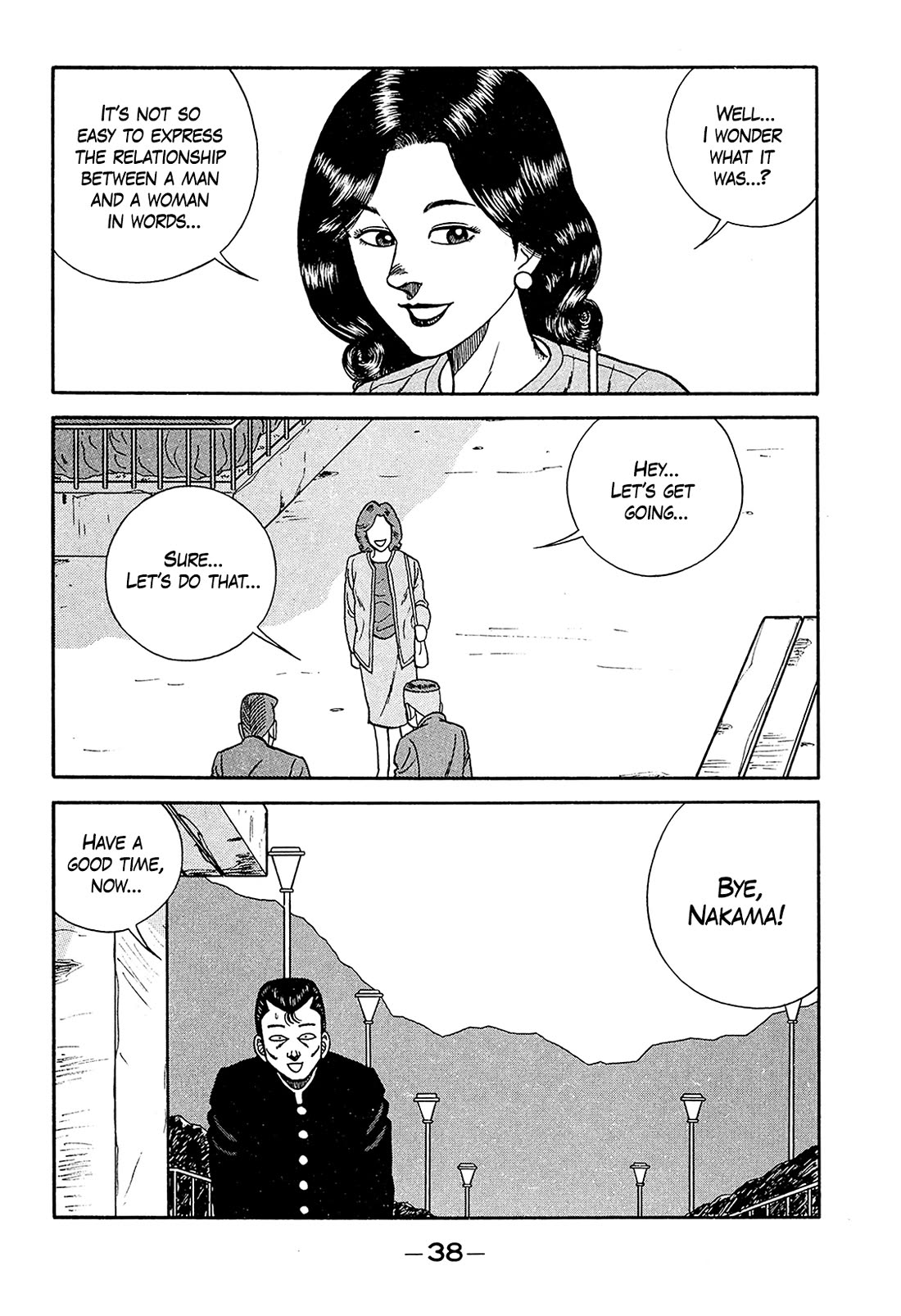Be-Bop-Highschool Chapter 184 page 37 - Chapter 184: The Grieving Bastard's Good Counsel