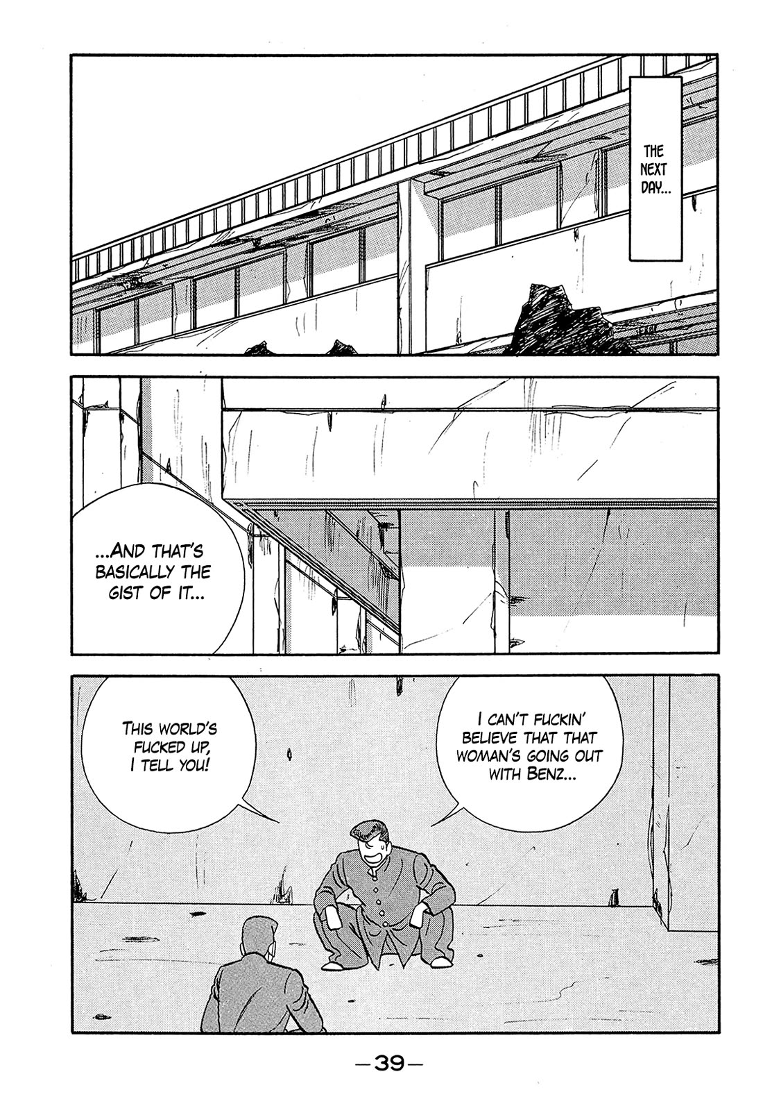 Be-Bop-Highschool Chapter 184 page 38 - Chapter 184: The Grieving Bastard's Good Counsel
