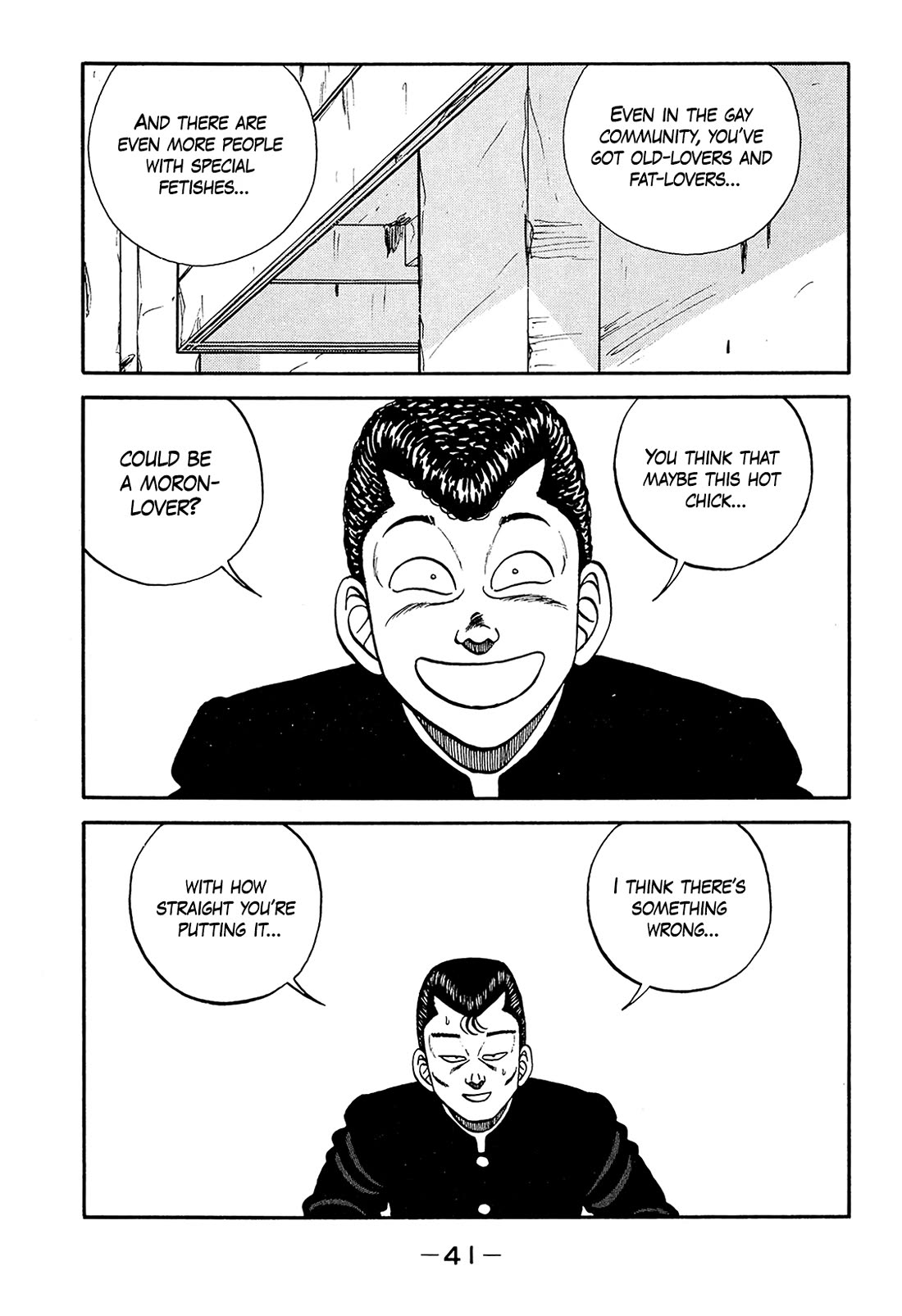 Be-Bop-Highschool Chapter 184 page 40 - Chapter 184: The Grieving Bastard's Good Counsel