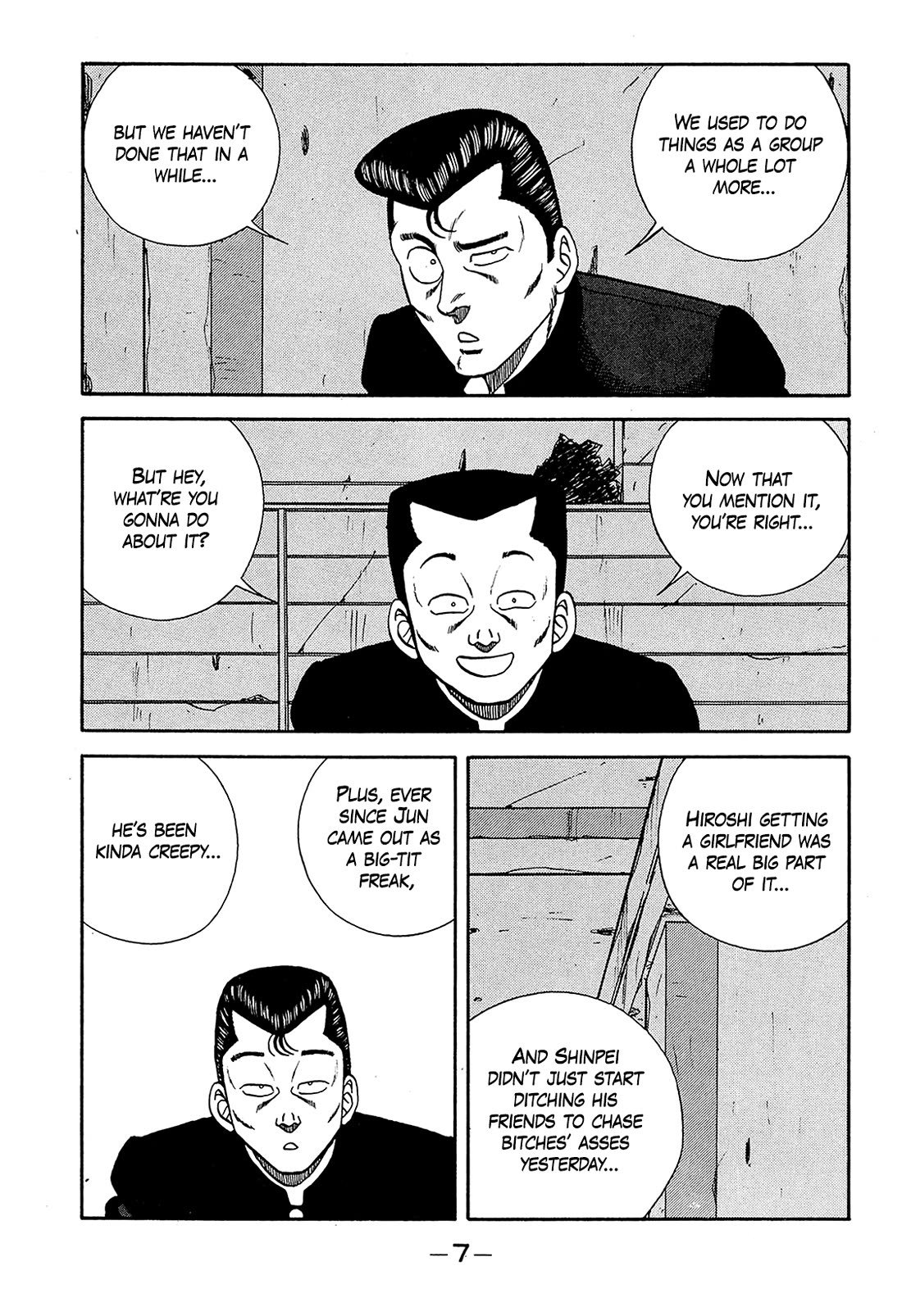 Be-Bop-Highschool Chapter 184 page 6 - Chapter 184: The Grieving Bastard's Good Counsel