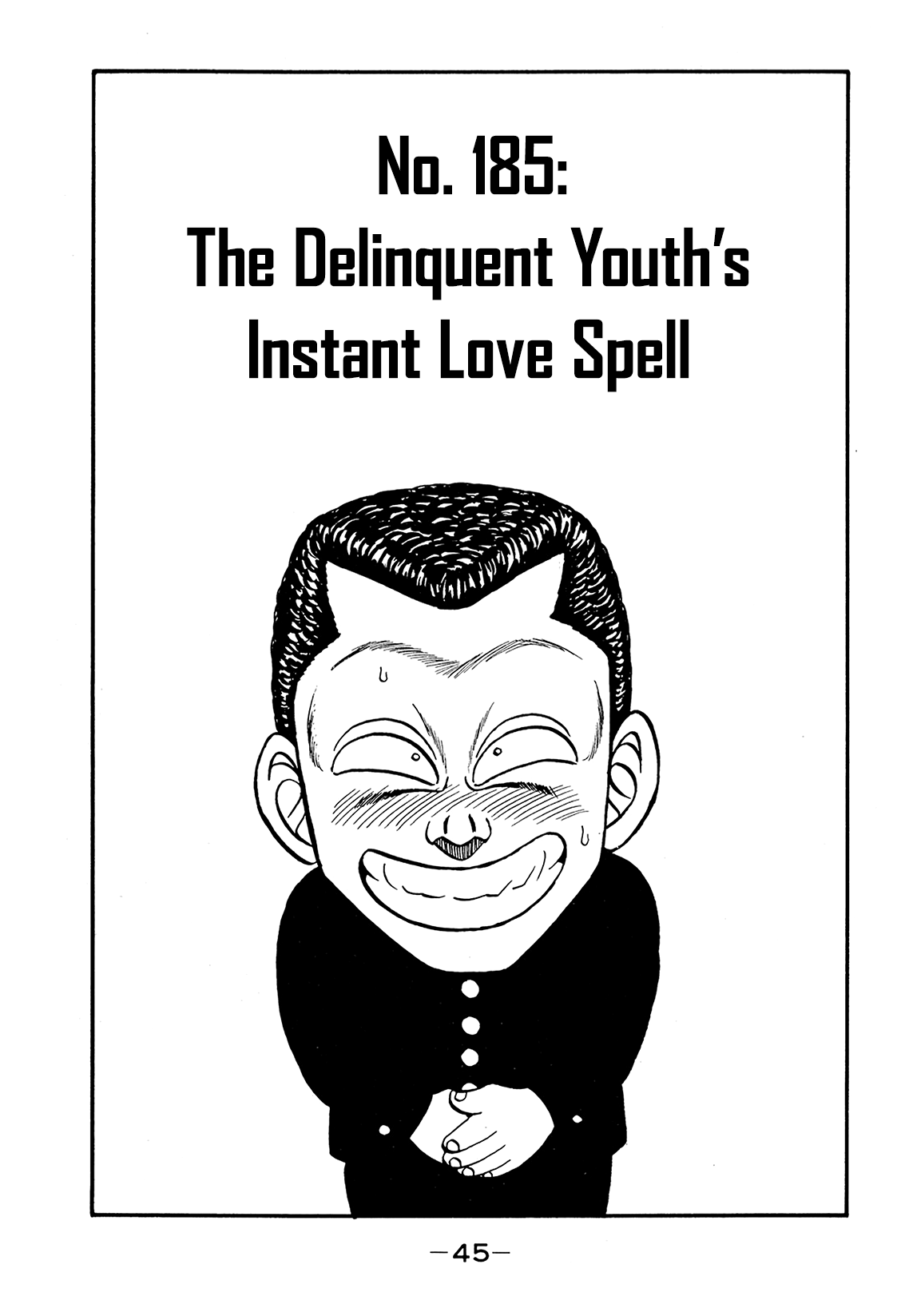 Be-Bop-Highschool Chapter 185 page 1 - Chapter 185: The Delinquent Youth's Instant Love Spell