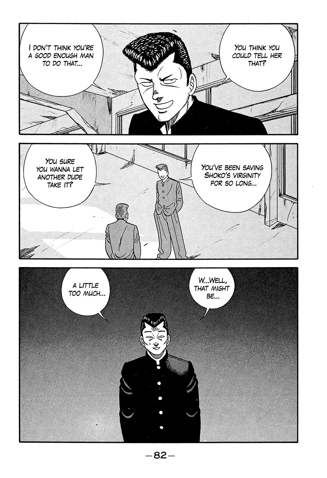 Be-Bop-Highschool Chapter 186 page 10 - Chapter 186: The Delinquent Youth's Hell of Fleshly Desires