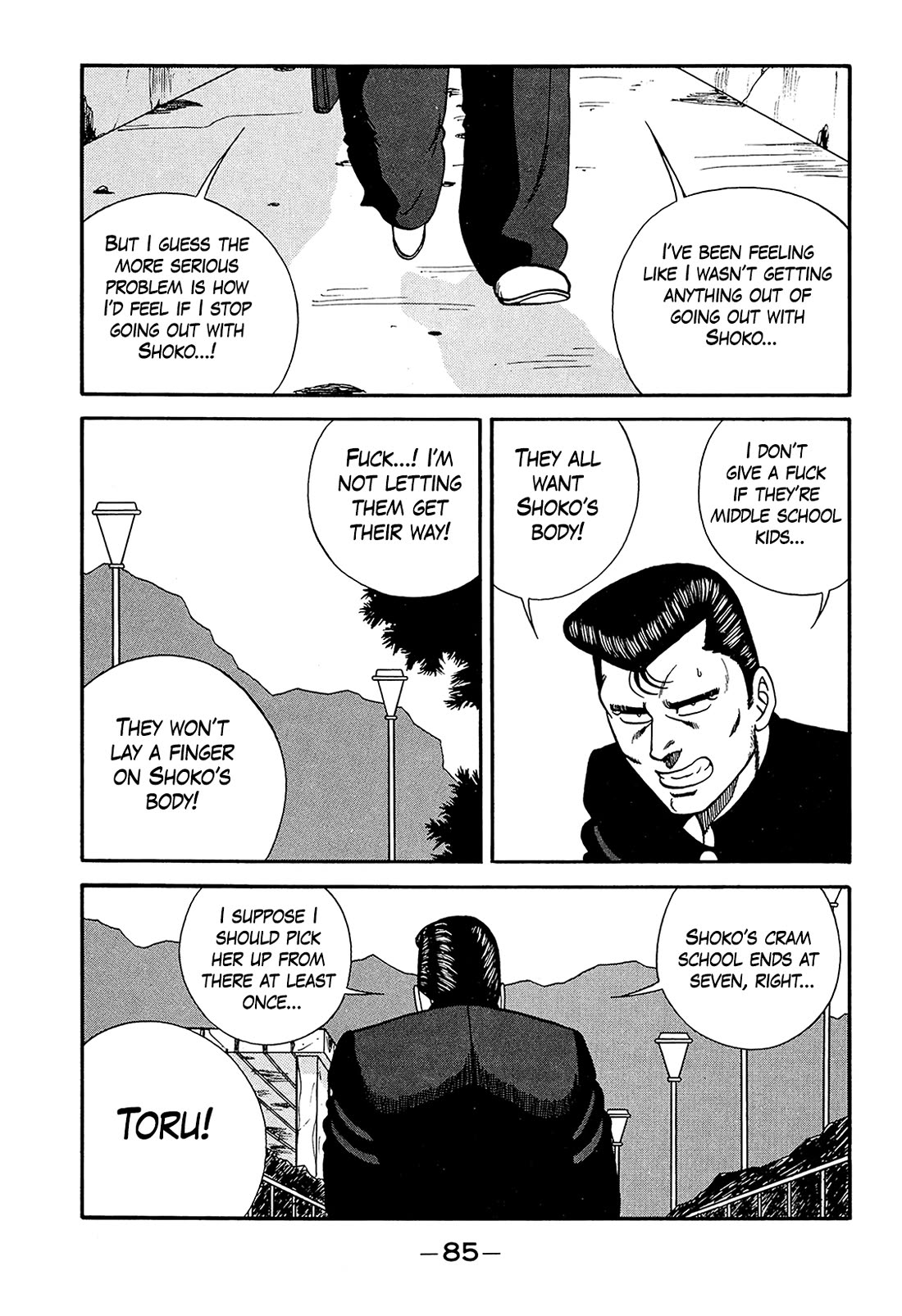 Be-Bop-Highschool Chapter 186 page 13 - Chapter 186: The Delinquent Youth's Hell of Fleshly Desires