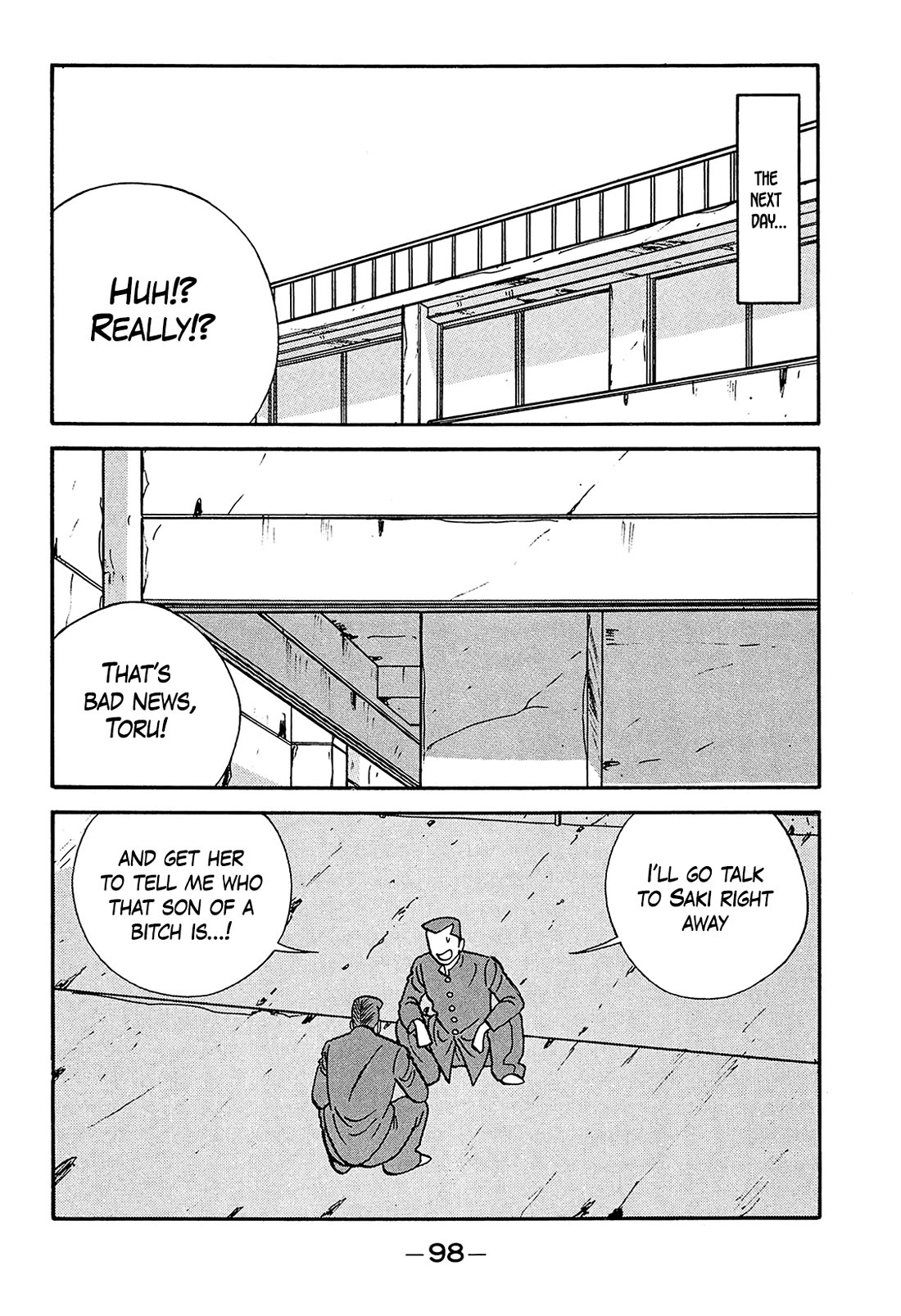 Be-Bop-Highschool Chapter 186 page 26 - Chapter 186: The Delinquent Youth's Hell of Fleshly Desires