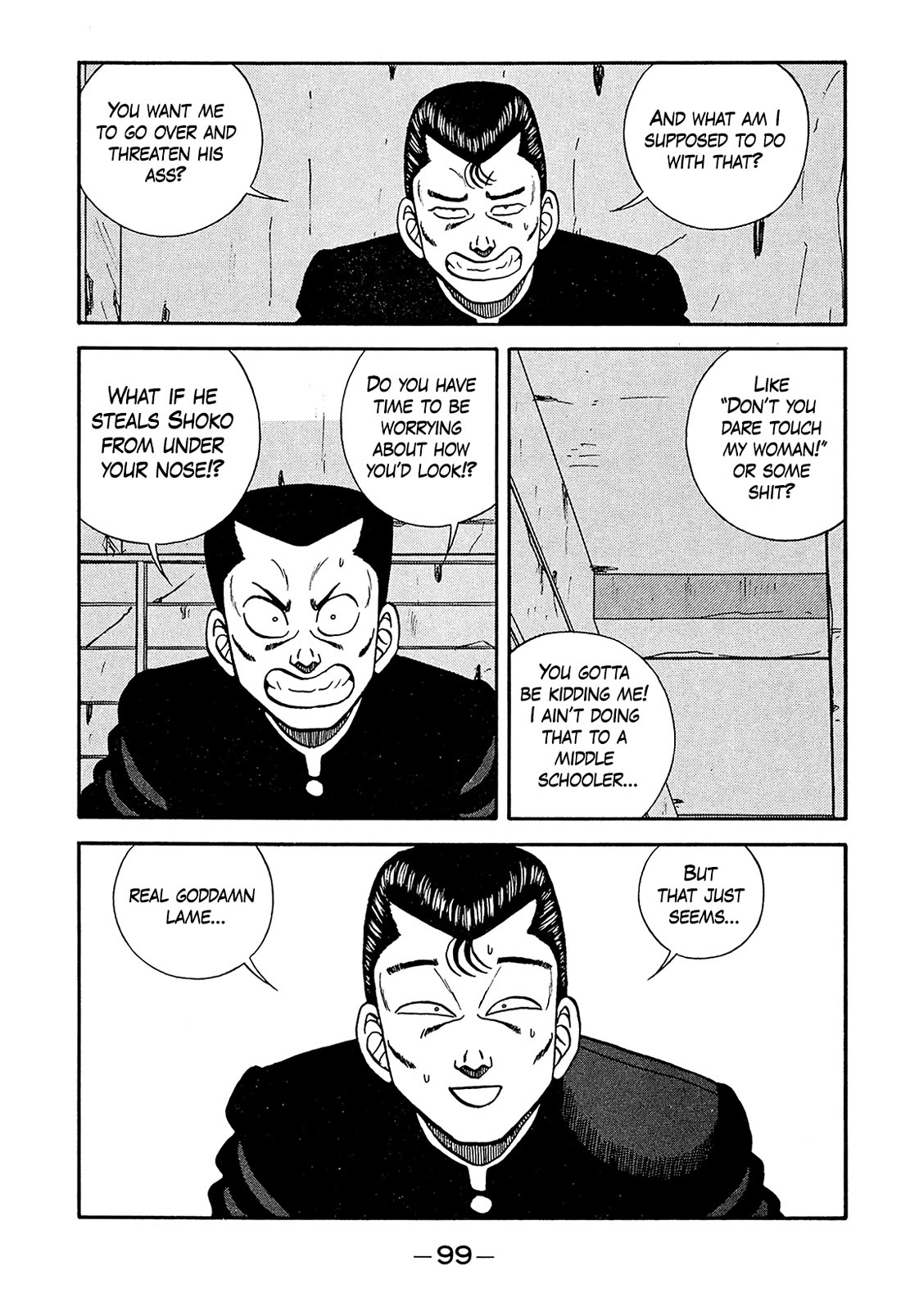 Be-Bop-Highschool Chapter 186 page 27 - Chapter 186: The Delinquent Youth's Hell of Fleshly Desires
