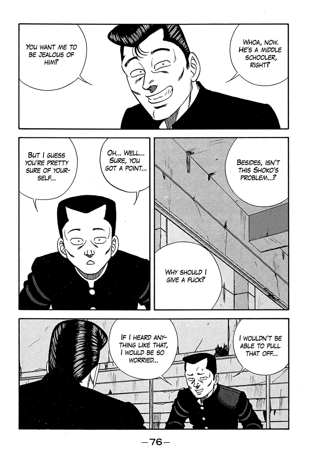 Be-Bop-Highschool Chapter 186 page 4 - Chapter 186: The Delinquent Youth's Hell of Fleshly Desires