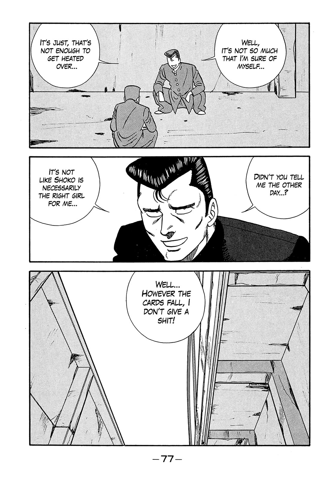 Be-Bop-Highschool Chapter 186 page 5 - Chapter 186: The Delinquent Youth's Hell of Fleshly Desires