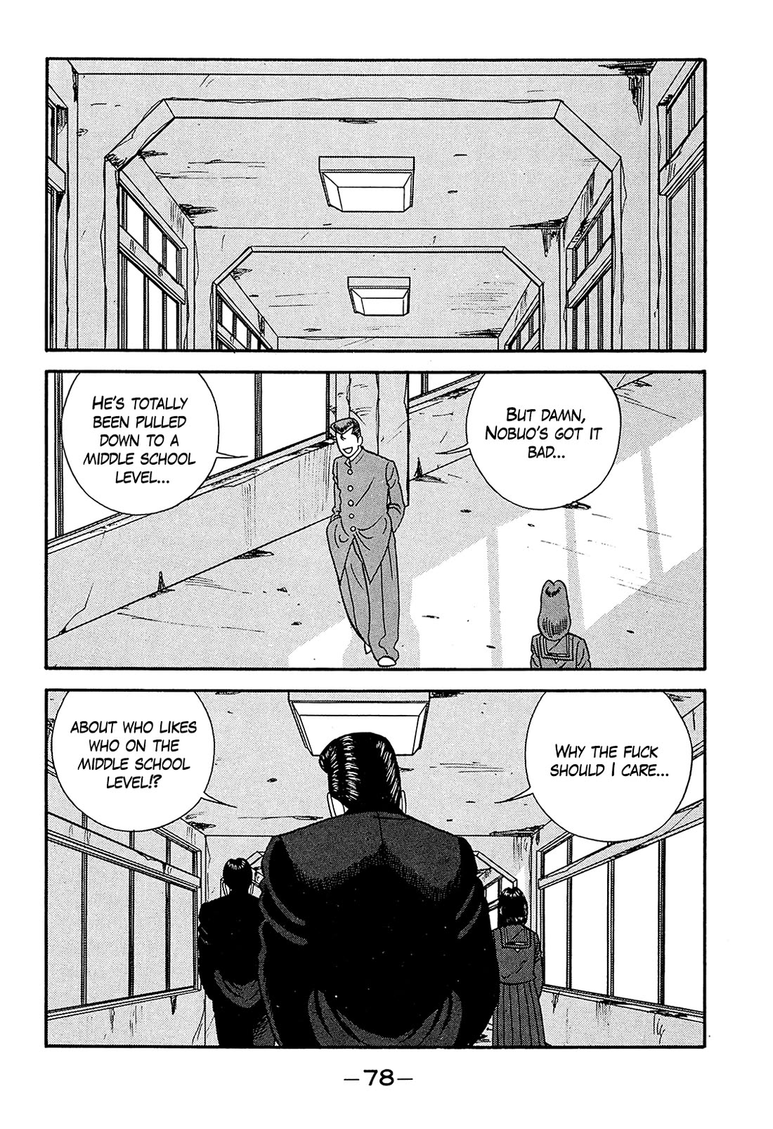 Be-Bop-Highschool Chapter 186 page 6 - Chapter 186: The Delinquent Youth's Hell of Fleshly Desires