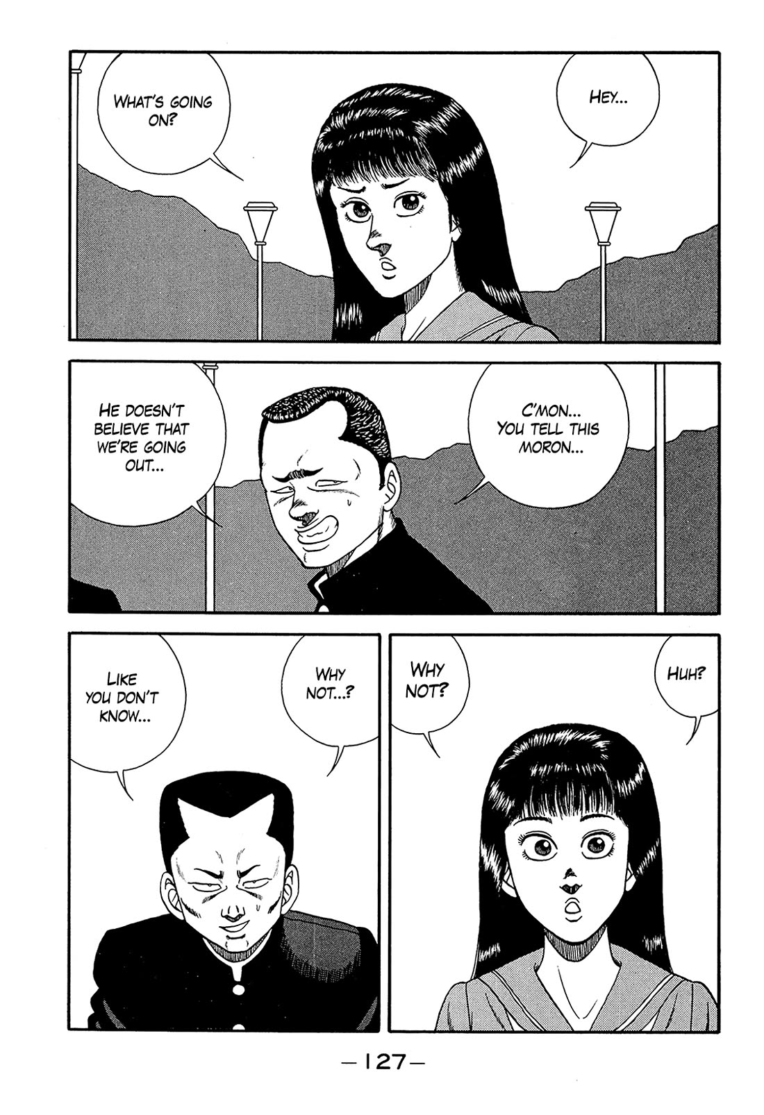 Be-Bop-Highschool Chapter 187 page 15 - Chapter 187: The Beast Bastard's Romantic Drizzle