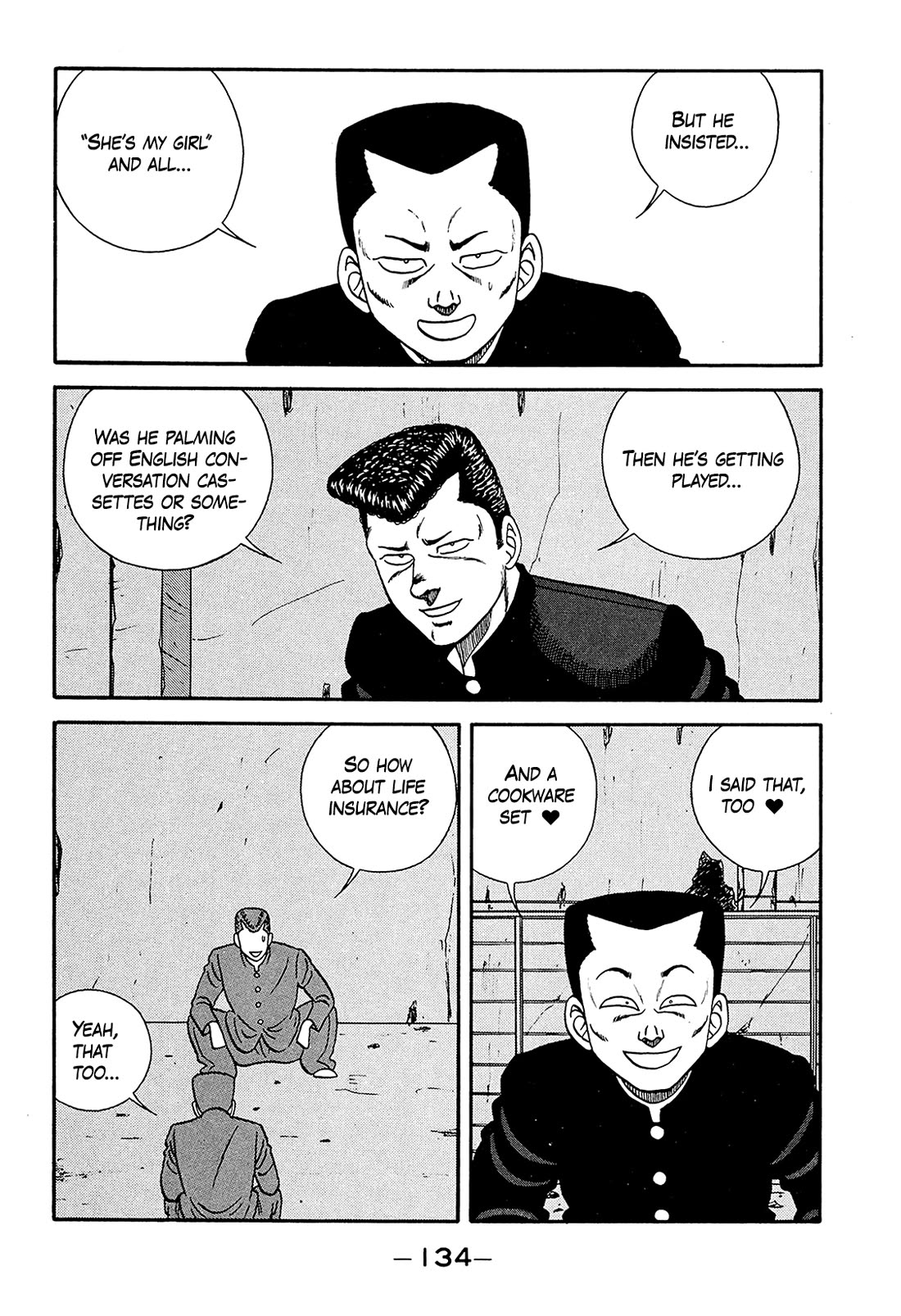 Be-Bop-Highschool Chapter 187 page 22 - Chapter 187: The Beast Bastard's Romantic Drizzle