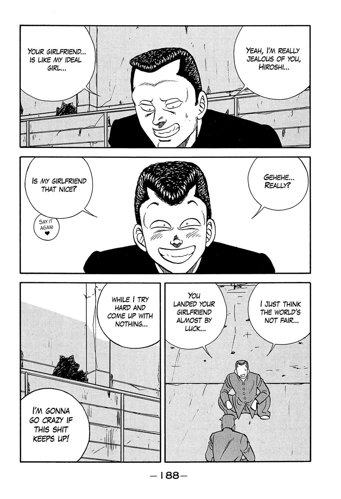 Be-Bop-Highschool Chapter 189 page 4 - Chapter 189: The Freaky-Deaky Herculean Lunatic