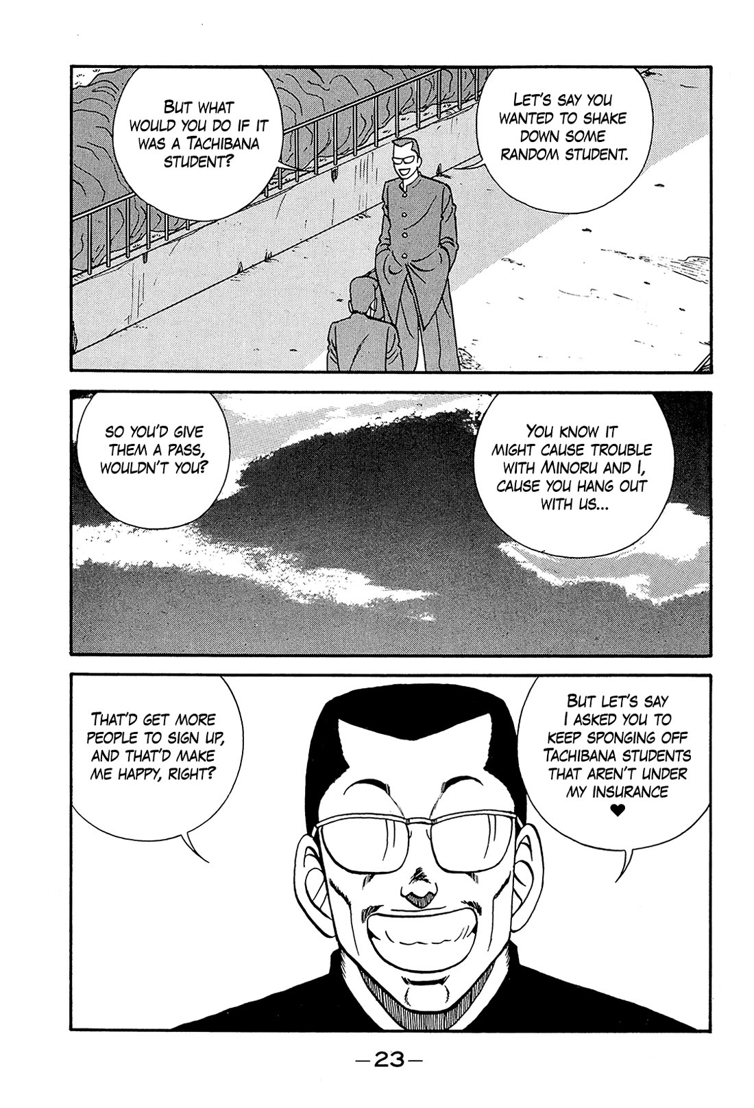Be-Bop-Highschool Chapter 190 page 21 - Chapter 190: The Broke Boss' Exaggerated Delusions