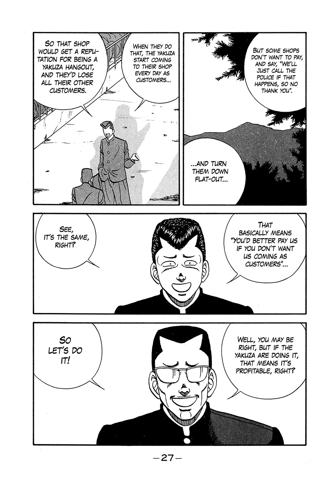 Be-Bop-Highschool Chapter 190 page 25 - Chapter 190: The Broke Boss' Exaggerated Delusions