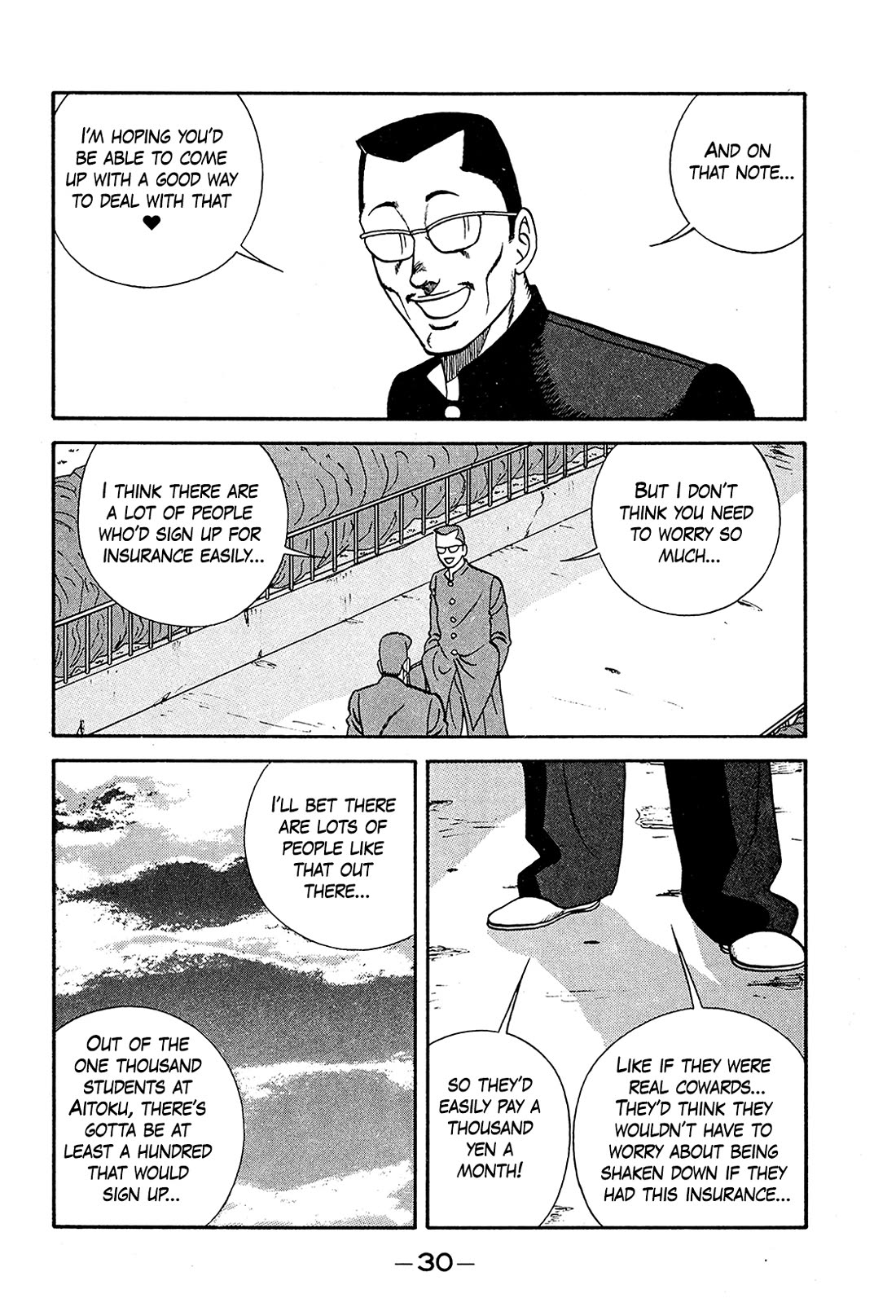 Be-Bop-Highschool Chapter 190 page 28 - Chapter 190: The Broke Boss' Exaggerated Delusions