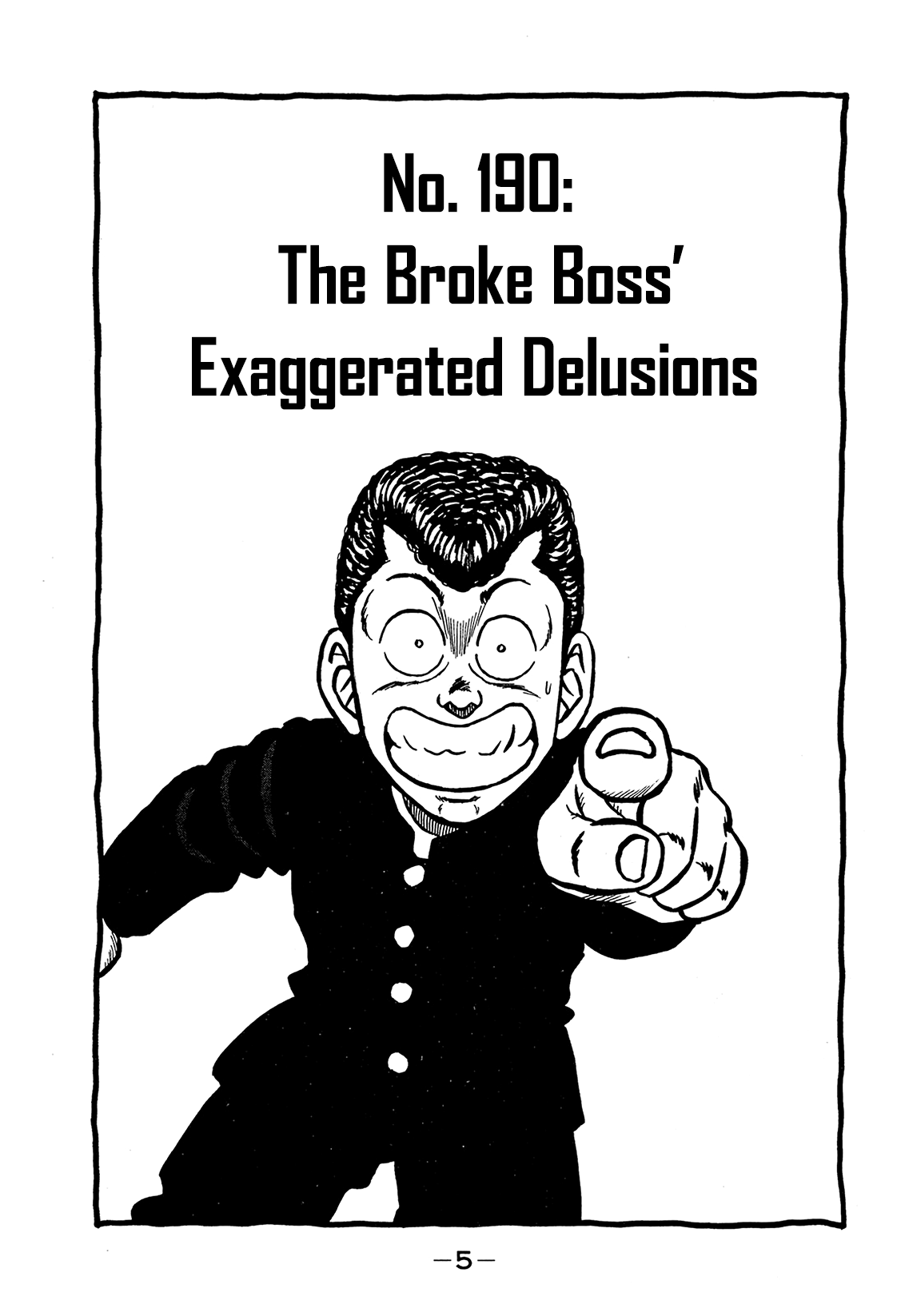 Be-Bop-Highschool Chapter 190 page 3 - Chapter 190: The Broke Boss' Exaggerated Delusions