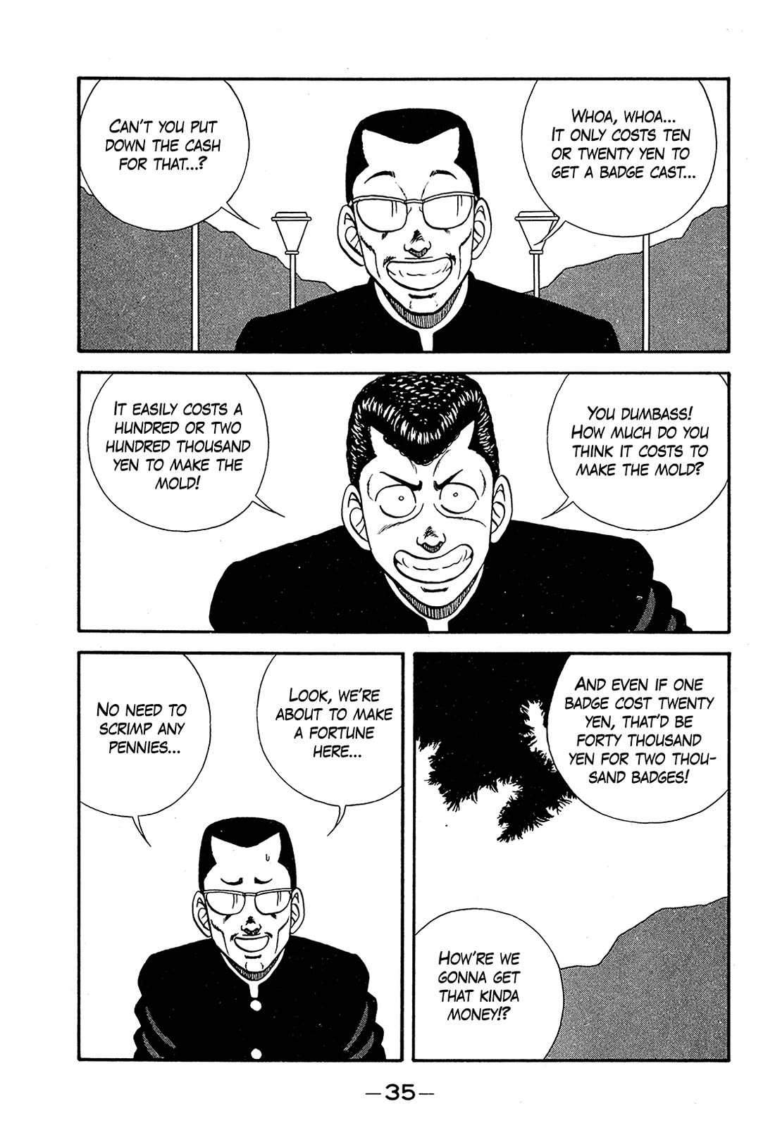 Be-Bop-Highschool Chapter 190 page 33 - Chapter 190: The Broke Boss' Exaggerated Delusions
