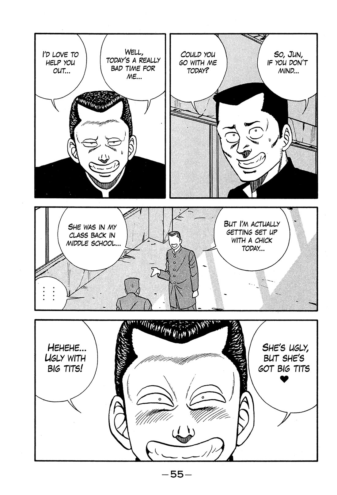 Be-Bop-Highschool Chapter 191 page 11 - Chapter 191: The Bush-Leaguer Clears His Name