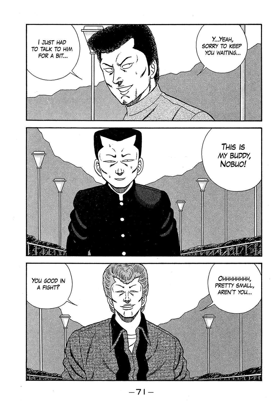 Be-Bop-Highschool Chapter 191 page 27 - Chapter 191: The Bush-Leaguer Clears His Name