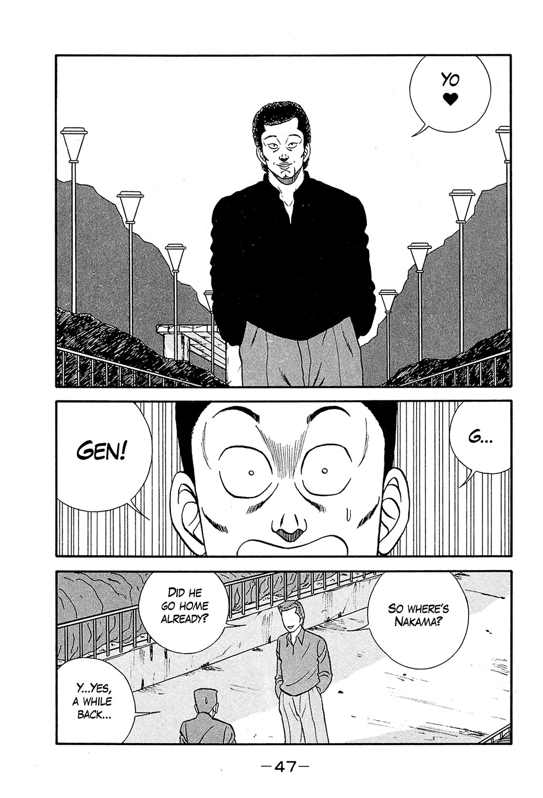 Be-Bop-Highschool Chapter 191 page 3 - Chapter 191: The Bush-Leaguer Clears His Name