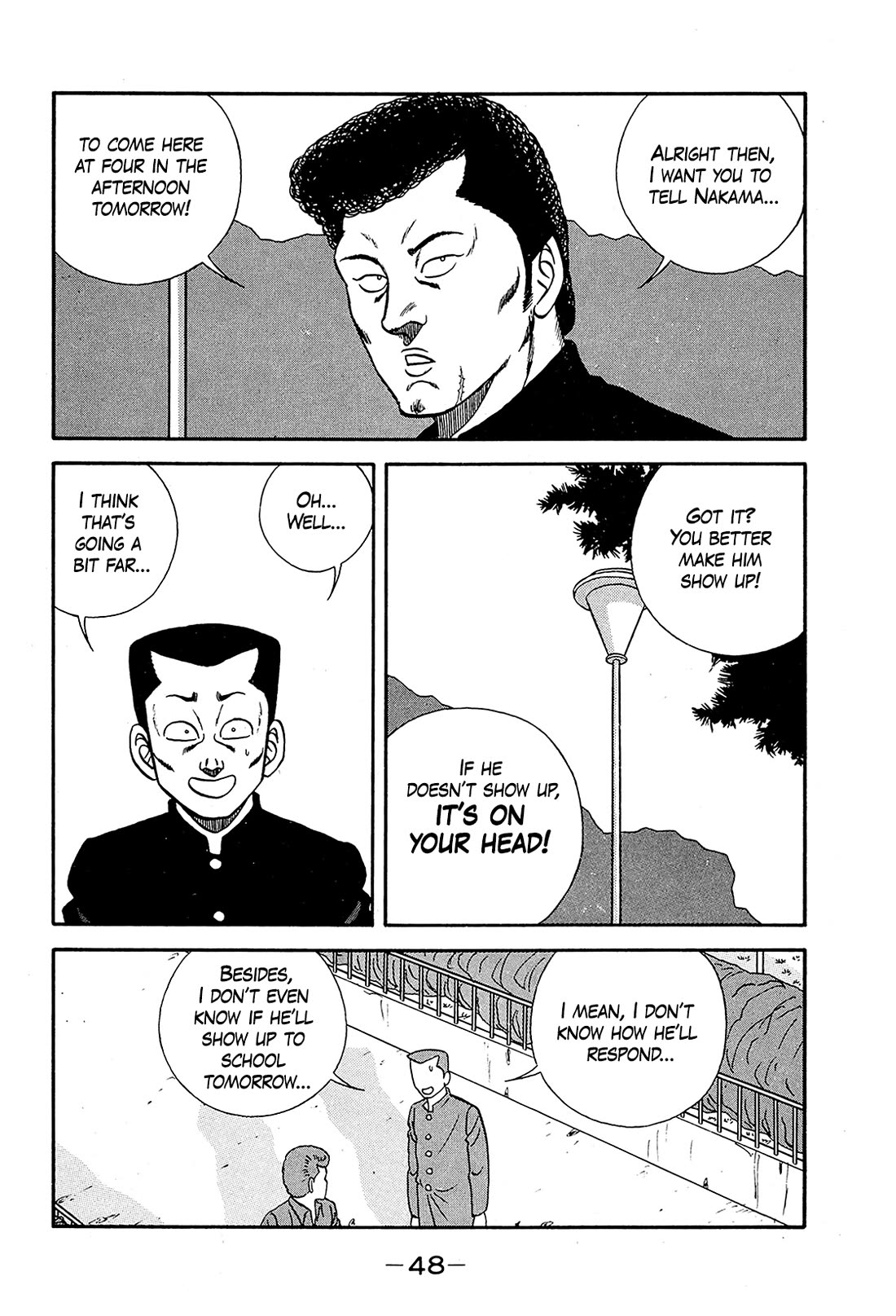 Be-Bop-Highschool Chapter 191 page 4 - Chapter 191: The Bush-Leaguer Clears His Name