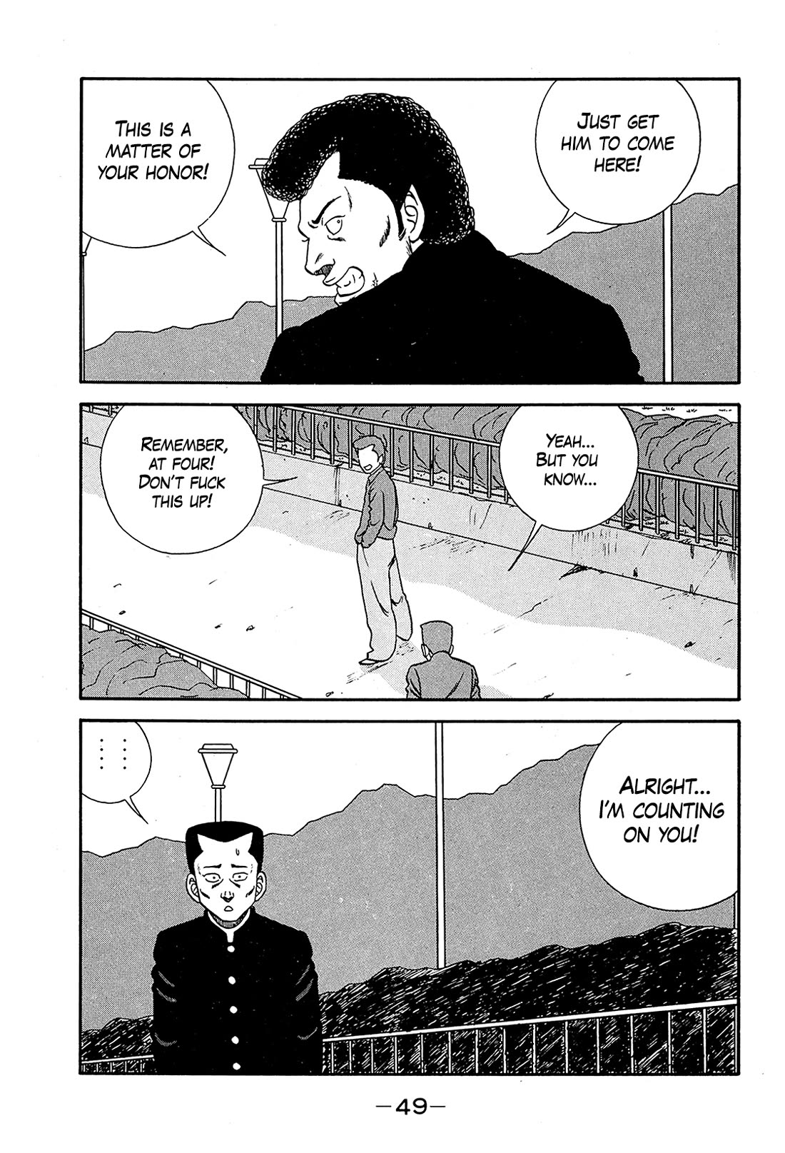 Be-Bop-Highschool Chapter 191 page 5 - Chapter 191: The Bush-Leaguer Clears His Name