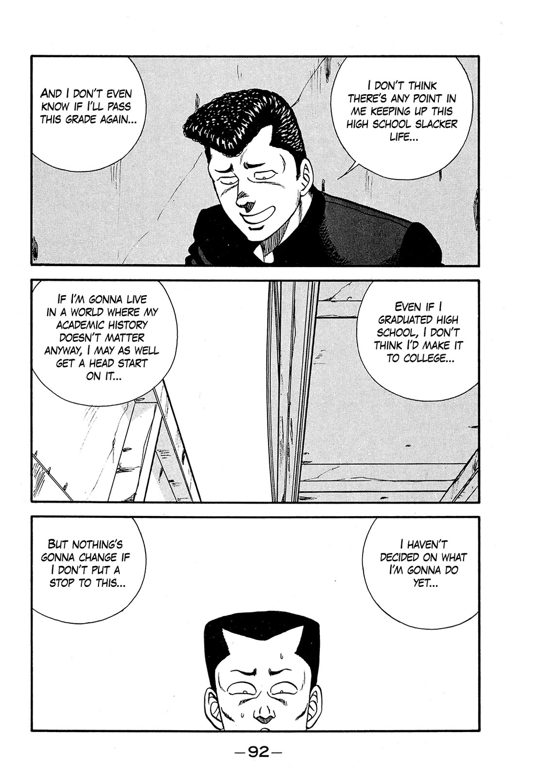 Be-Bop-Highschool Chapter 192 page 4 - Chapter 192: Grim Prospects on the Course of Life