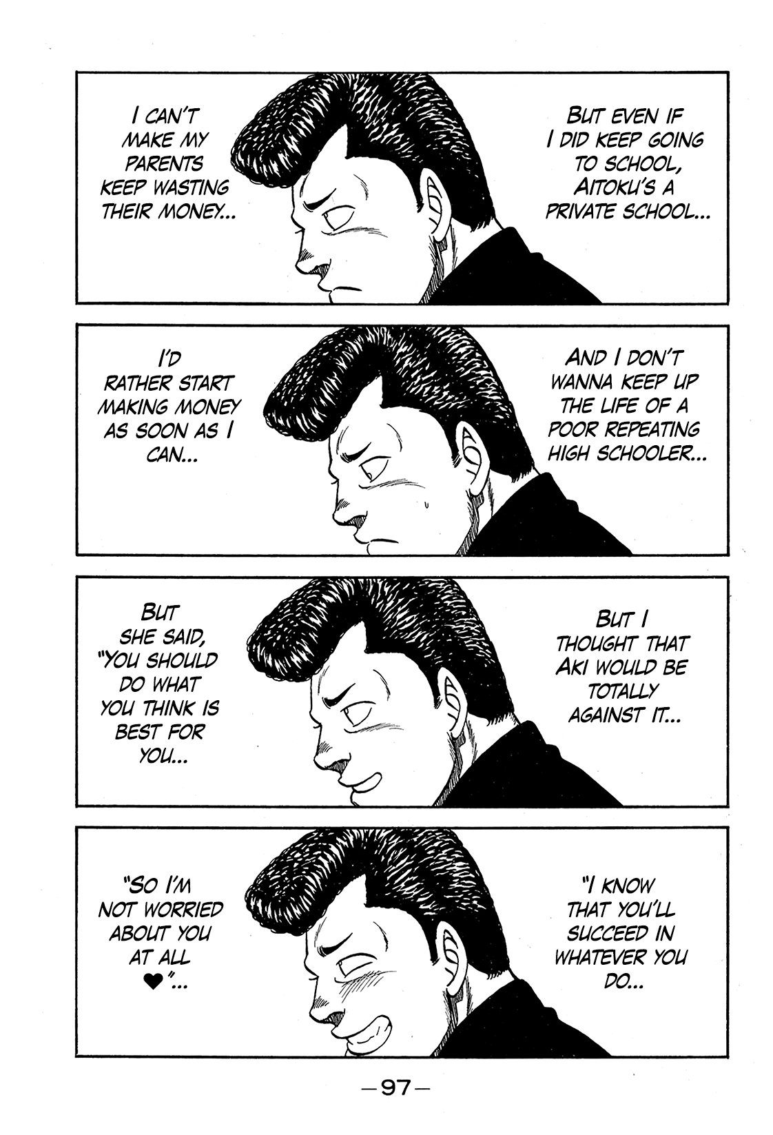 Be-Bop-Highschool Chapter 192 page 9 - Chapter 192: Grim Prospects on the Course of Life