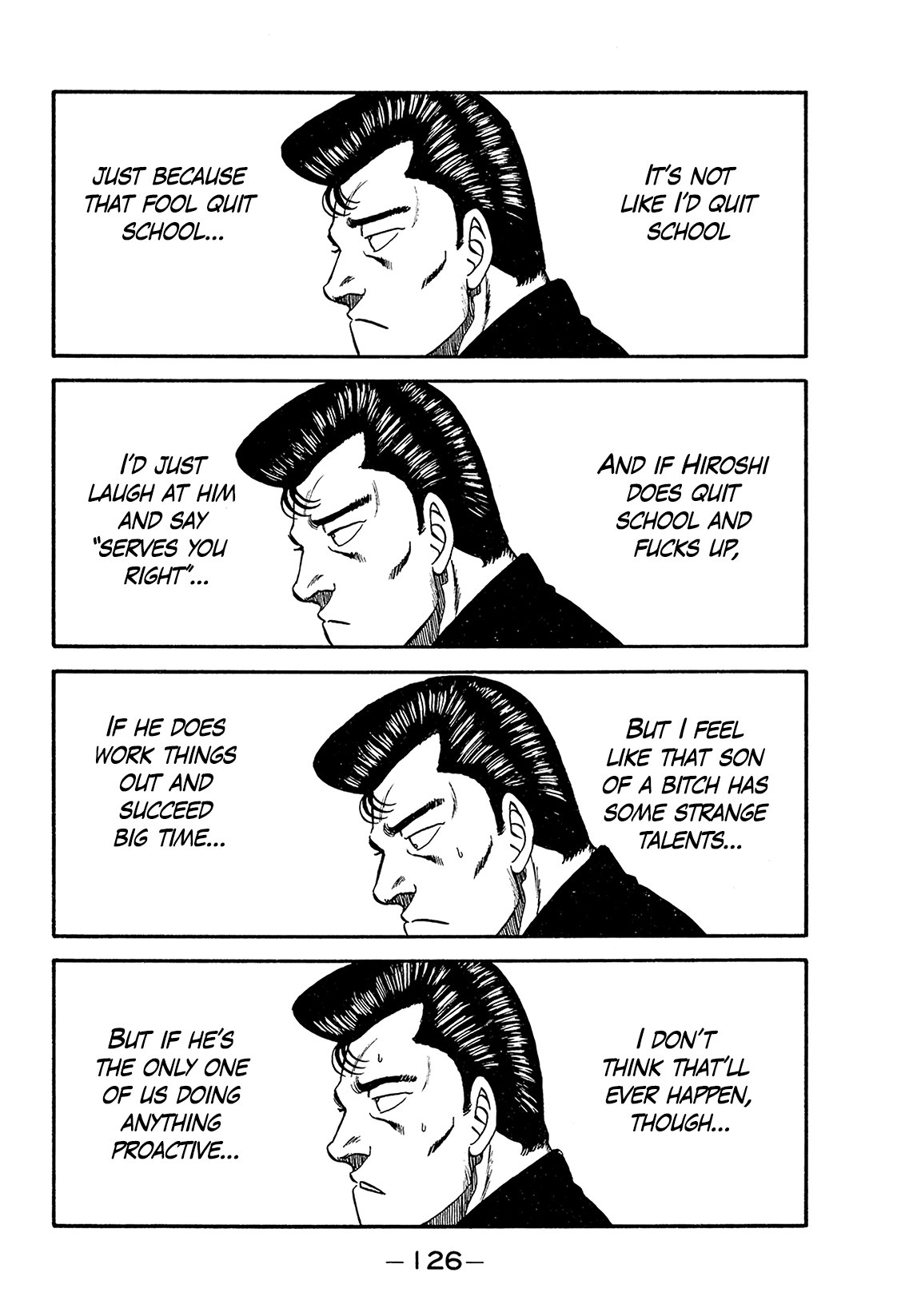 Be-Bop-Highschool Chapter 193 page 12 - Chapter 193: The Repeating Bastard Turns Over a New Leaf
