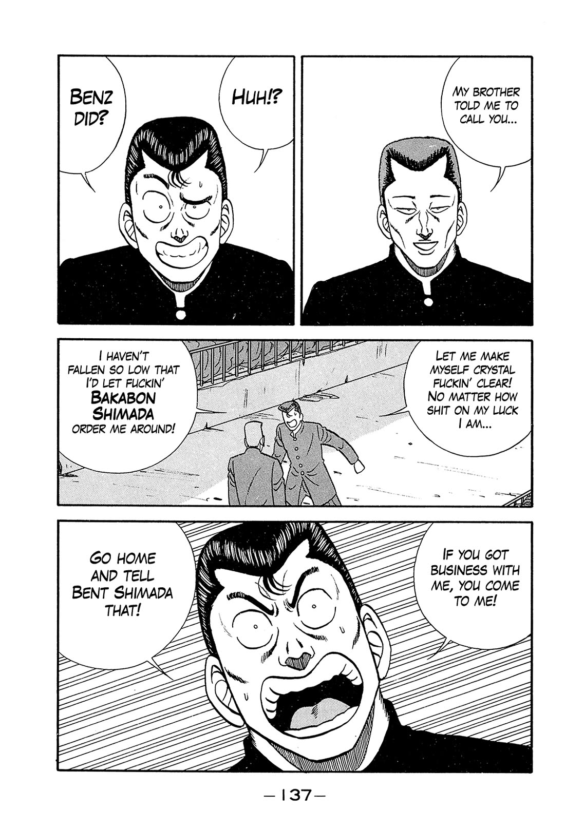 Be-Bop-Highschool Chapter 193 page 23 - Chapter 193: The Repeating Bastard Turns Over a New Leaf