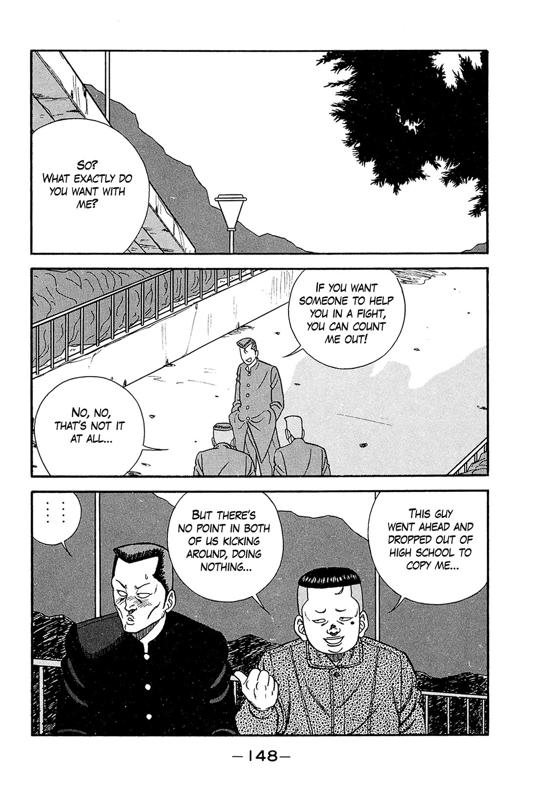 Be-Bop-Highschool Chapter 193 page 34 - Chapter 193: The Repeating Bastard Turns Over a New Leaf