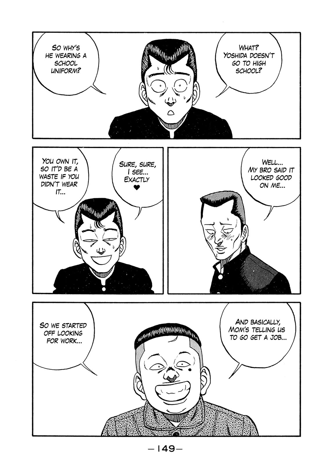 Be-Bop-Highschool Chapter 193 page 35 - Chapter 193: The Repeating Bastard Turns Over a New Leaf