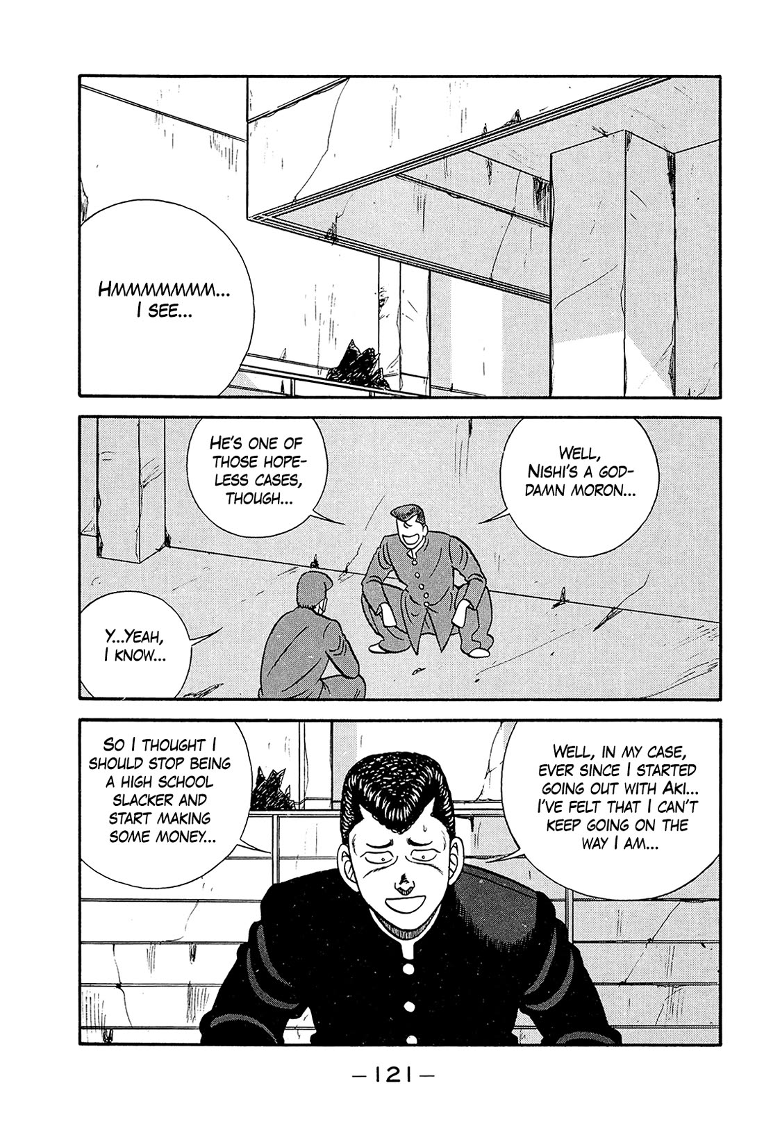 Be-Bop-Highschool Chapter 193 page 7 - Chapter 193: The Repeating Bastard Turns Over a New Leaf
