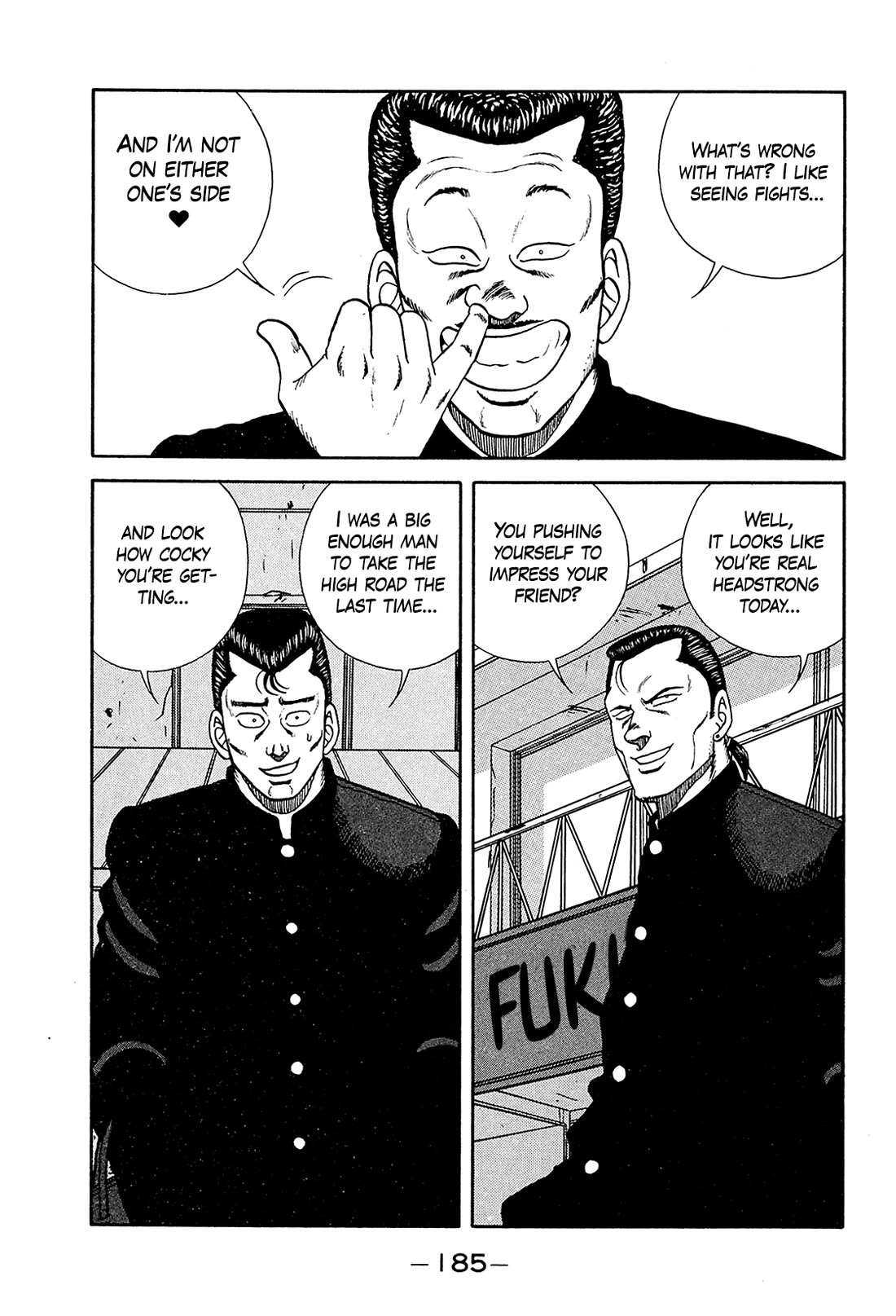 Be-Bop-Highschool Chapter 194 page 33 - Chapter 194: The High School Dimwit Gamble