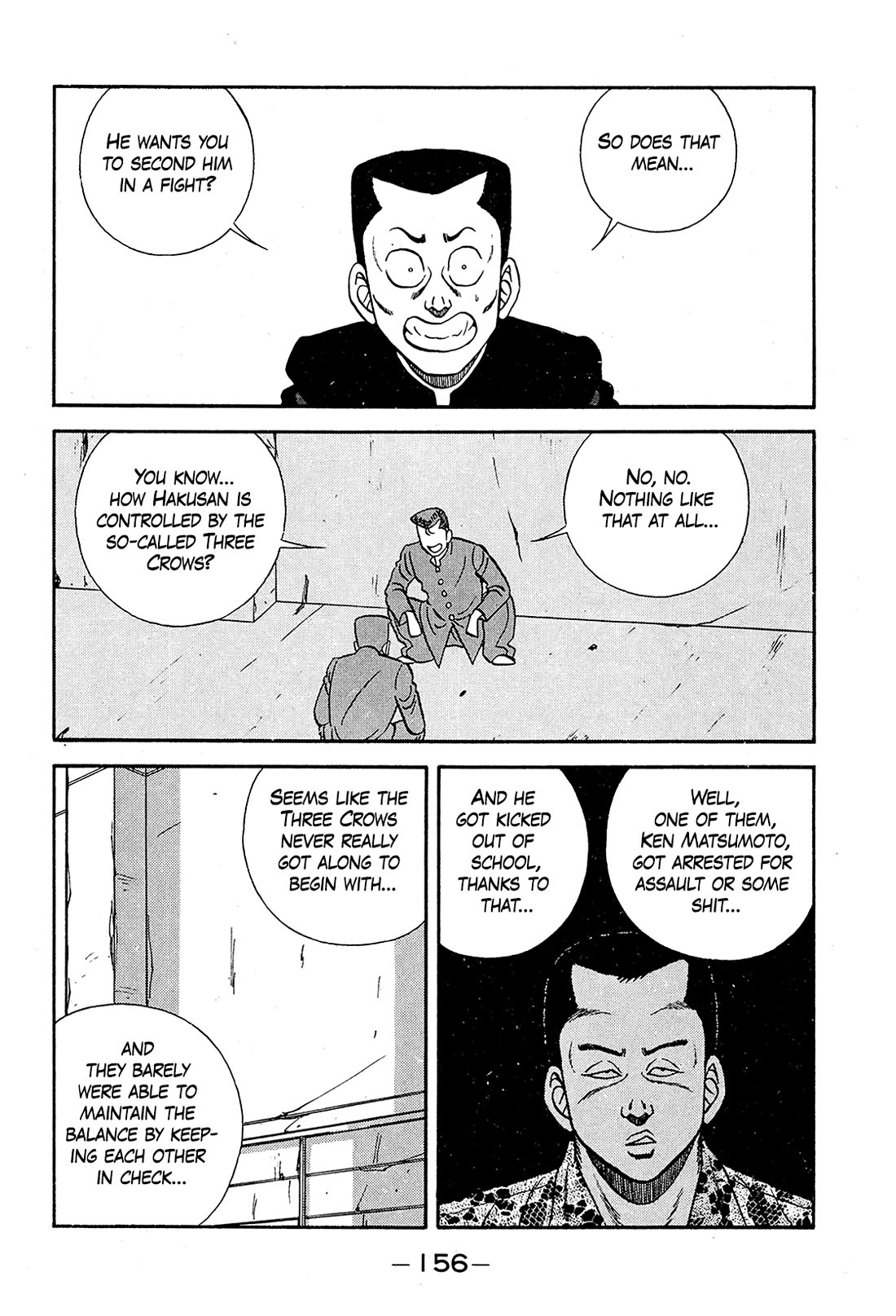 Be-Bop-Highschool Chapter 194 page 4 - Chapter 194: The High School Dimwit Gamble