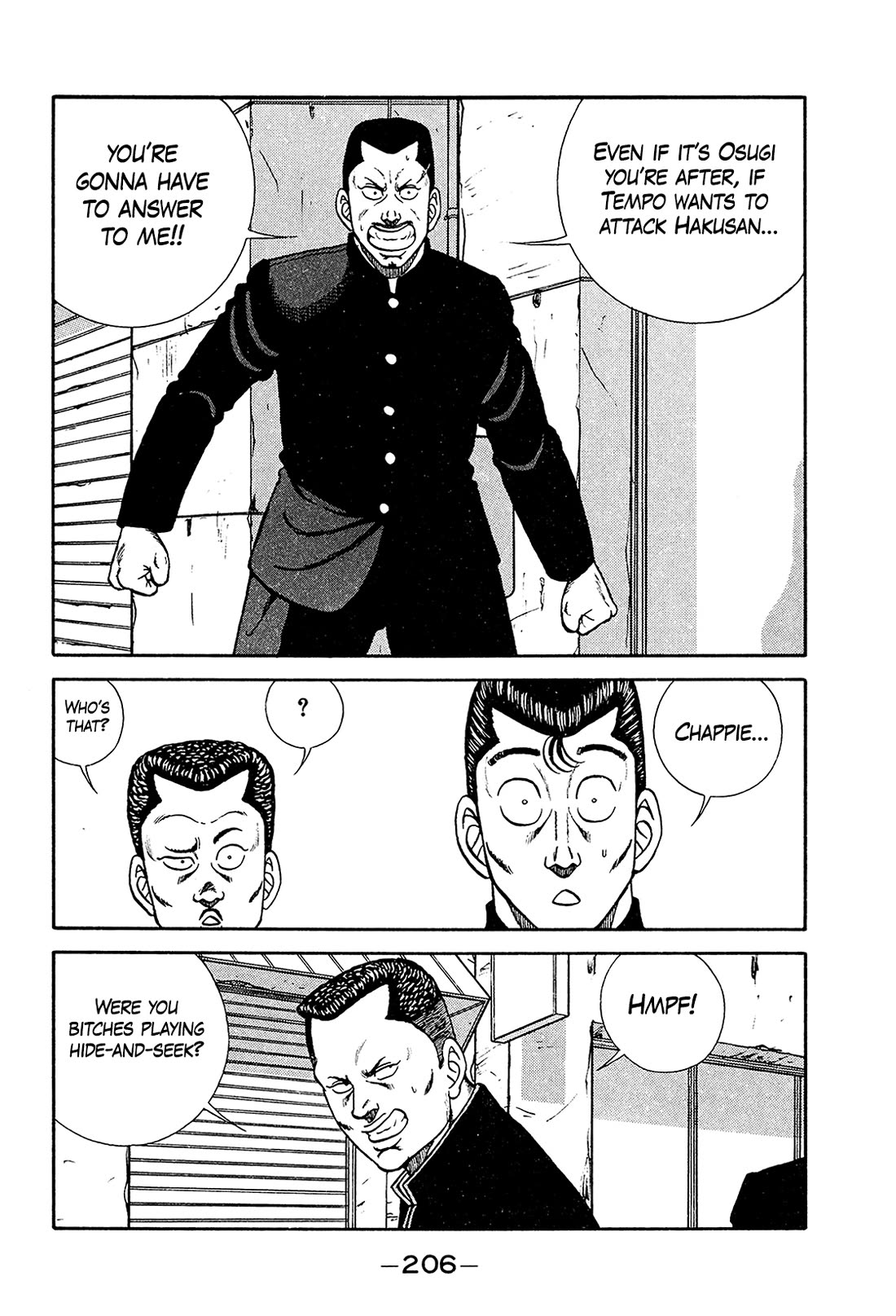 Be-Bop-Highschool Chapter 194 page 54 - Chapter 194: The High School Dimwit Gamble
