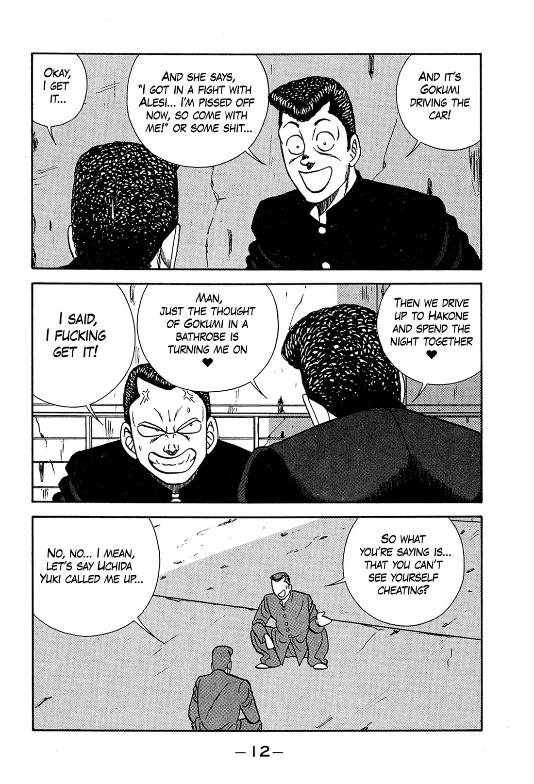Be-Bop-Highschool Chapter 195 page 11 - Chapter 195: Dating Relief Squad