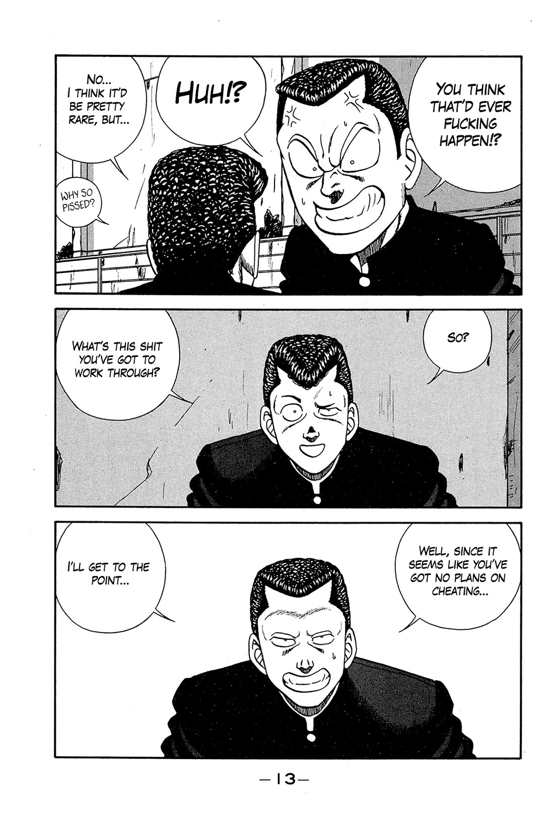 Be-Bop-Highschool Chapter 195 page 12 - Chapter 195: Dating Relief Squad