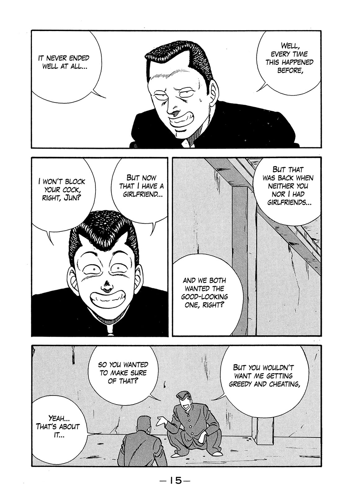 Be-Bop-Highschool Chapter 195 page 14 - Chapter 195: Dating Relief Squad
