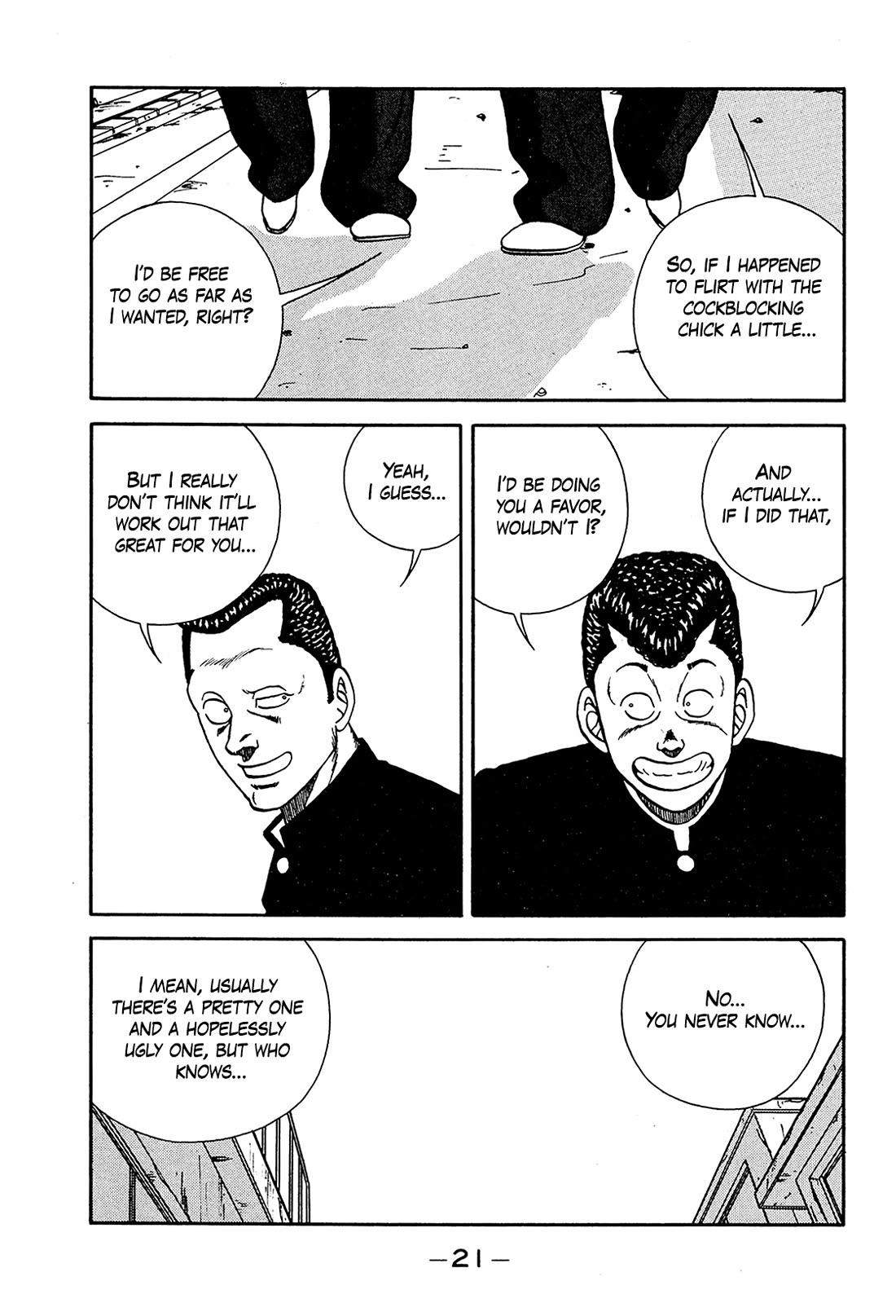 Be-Bop-Highschool Chapter 195 page 20 - Chapter 195: Dating Relief Squad