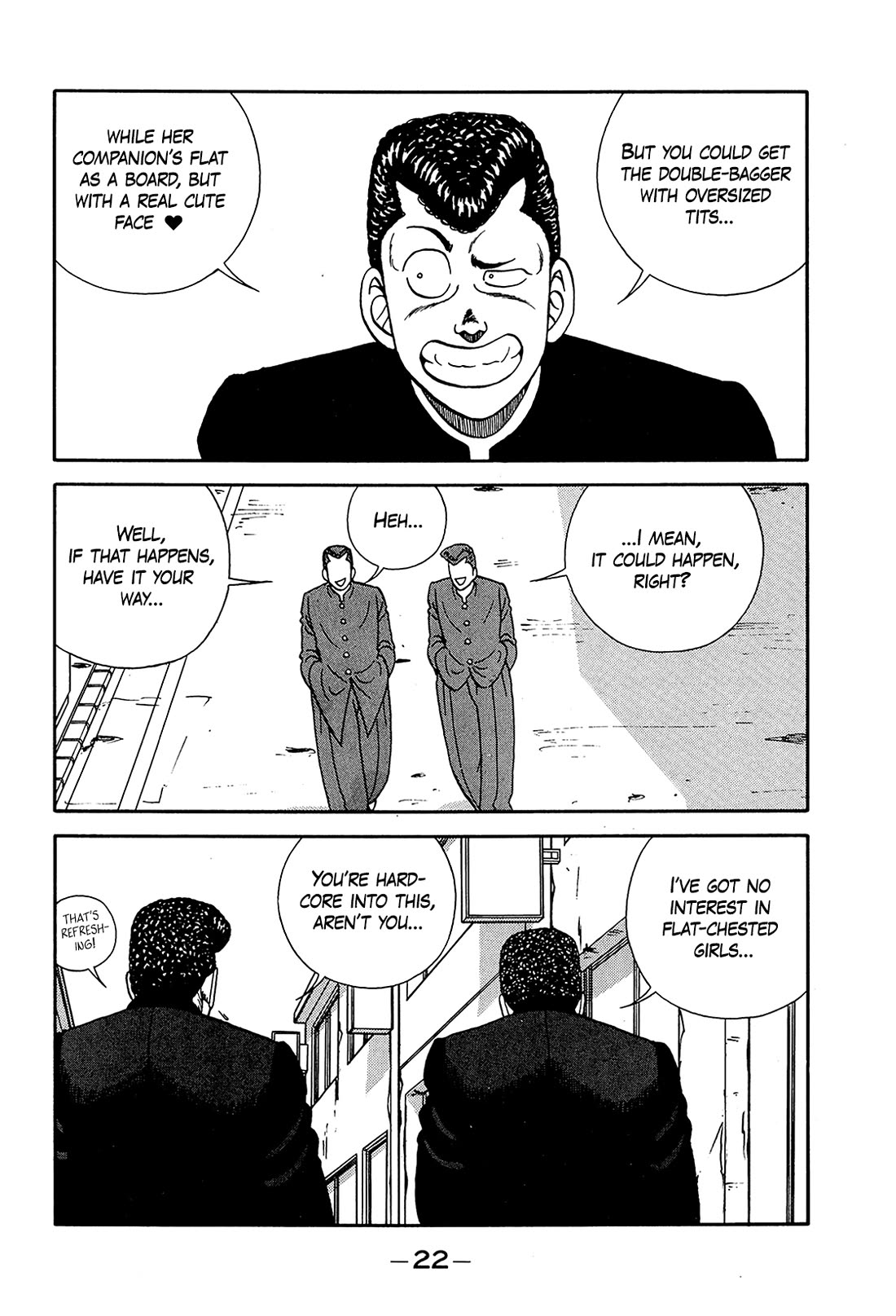 Be-Bop-Highschool Chapter 195 page 21 - Chapter 195: Dating Relief Squad