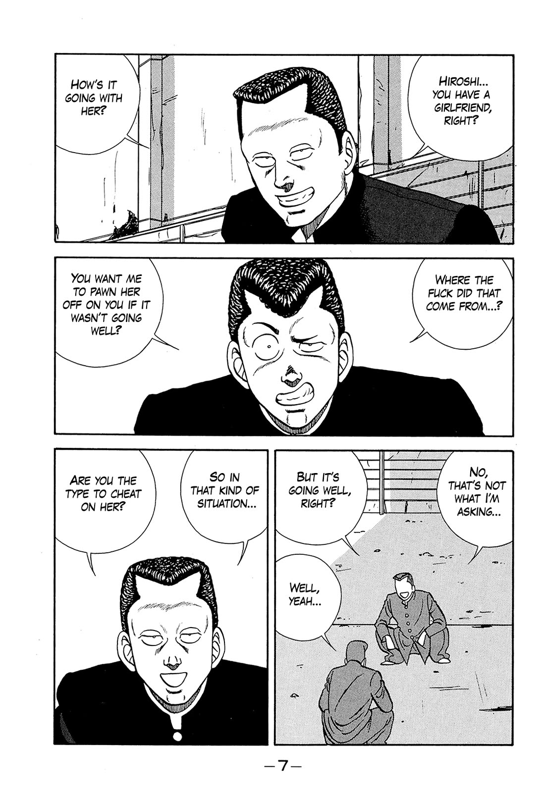 Be-Bop-Highschool Chapter 195 page 6 - Chapter 195: Dating Relief Squad