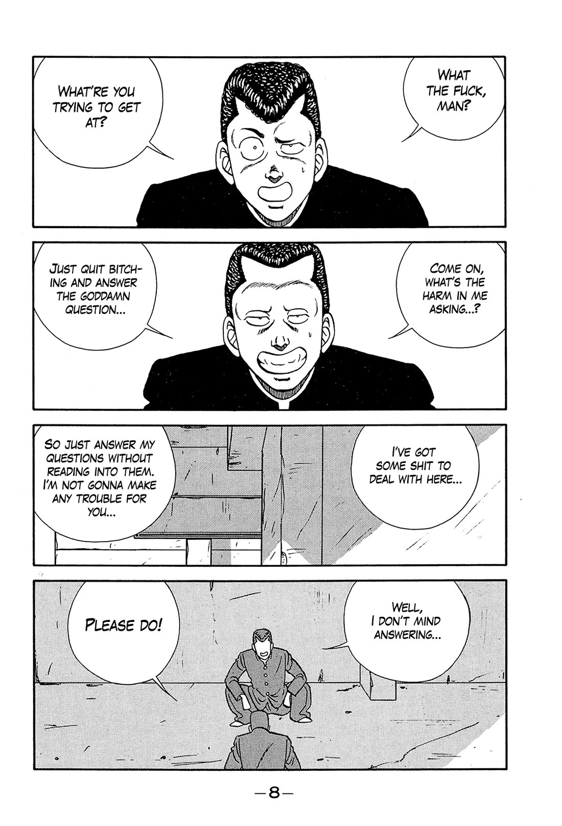 Be-Bop-Highschool Chapter 195 page 7 - Chapter 195: Dating Relief Squad