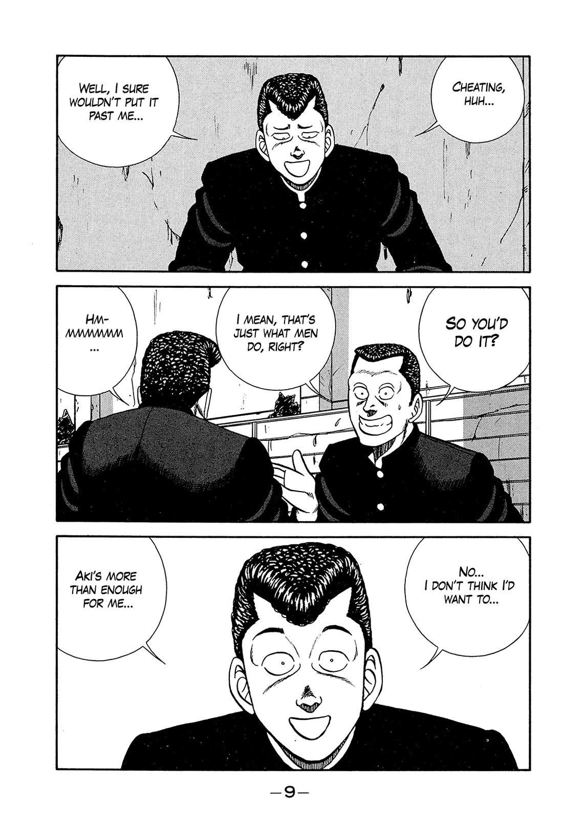 Be-Bop-Highschool Chapter 195 page 8 - Chapter 195: Dating Relief Squad