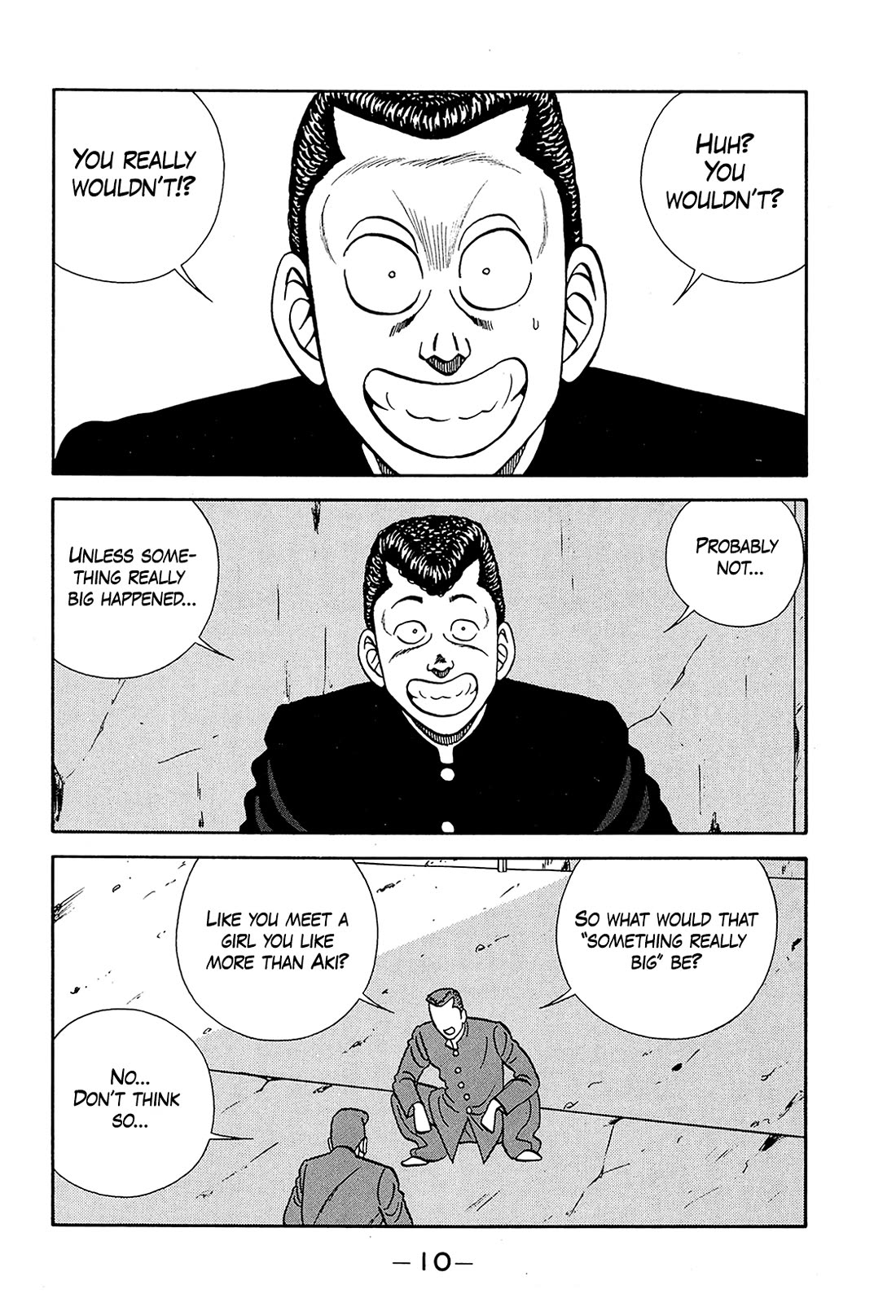 Be-Bop-Highschool Chapter 195 page 9 - Chapter 195: Dating Relief Squad